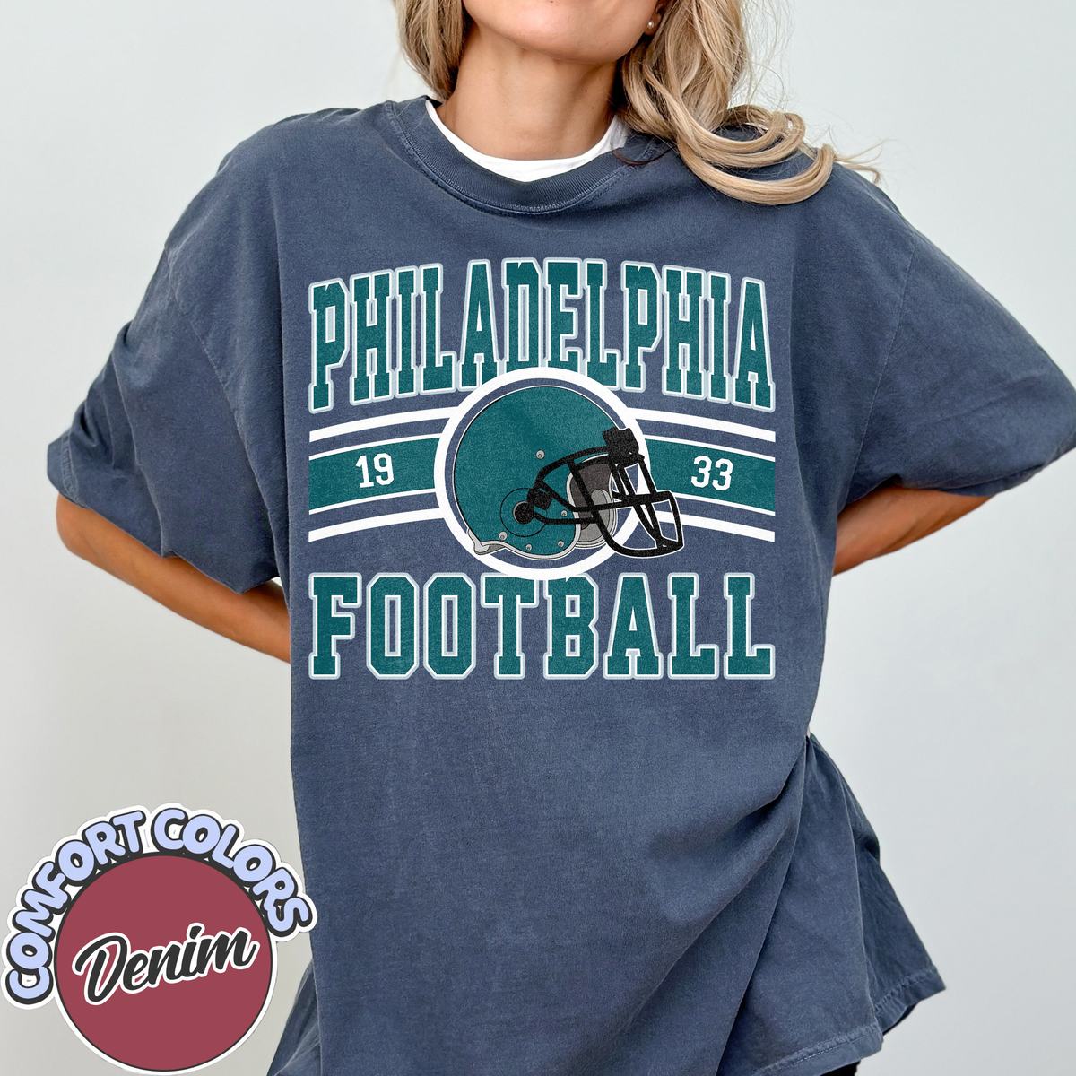 Unisex Philadelphia football vintage t-shirt for men and women