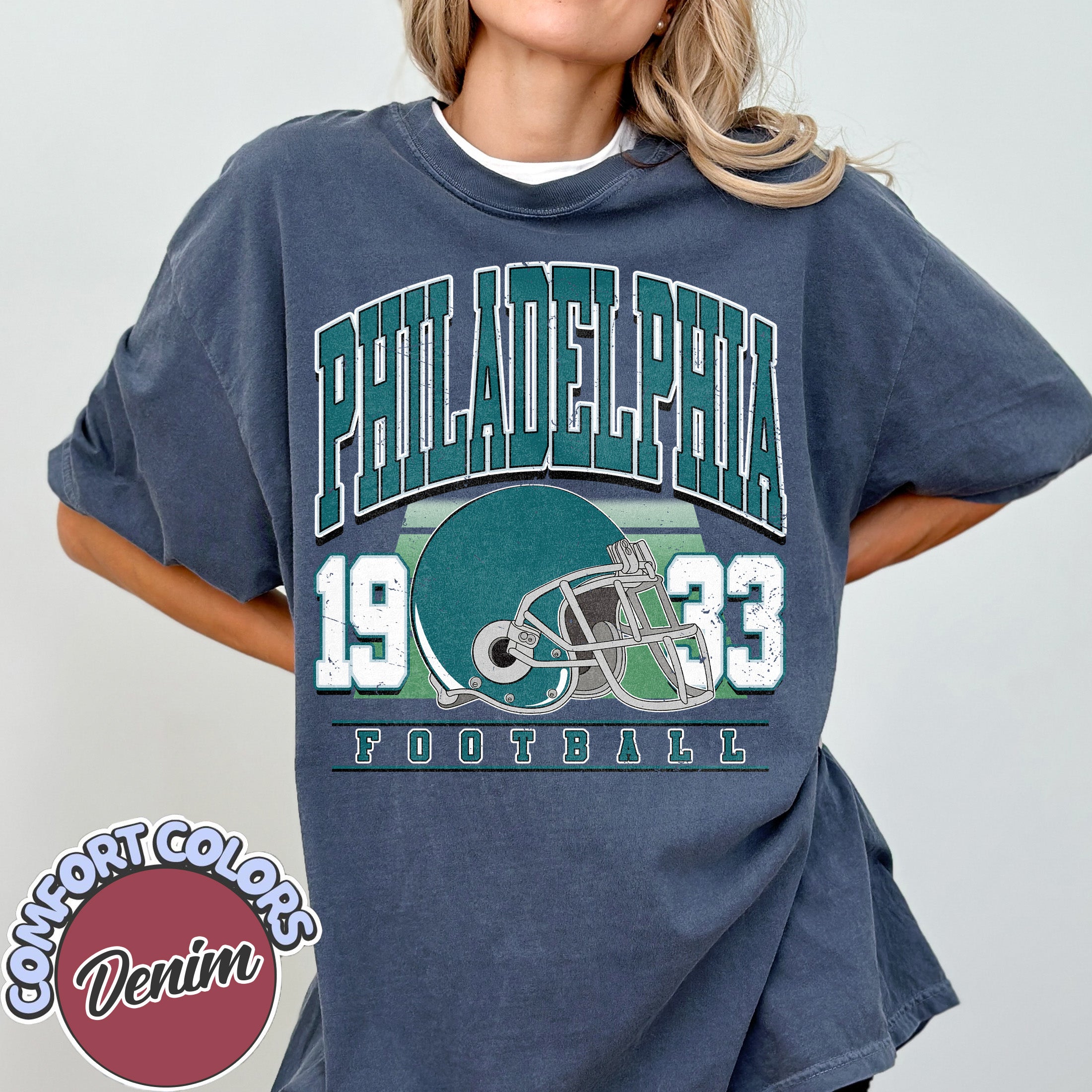 Unisex Philadelphia football vintage t-shirt for men and women