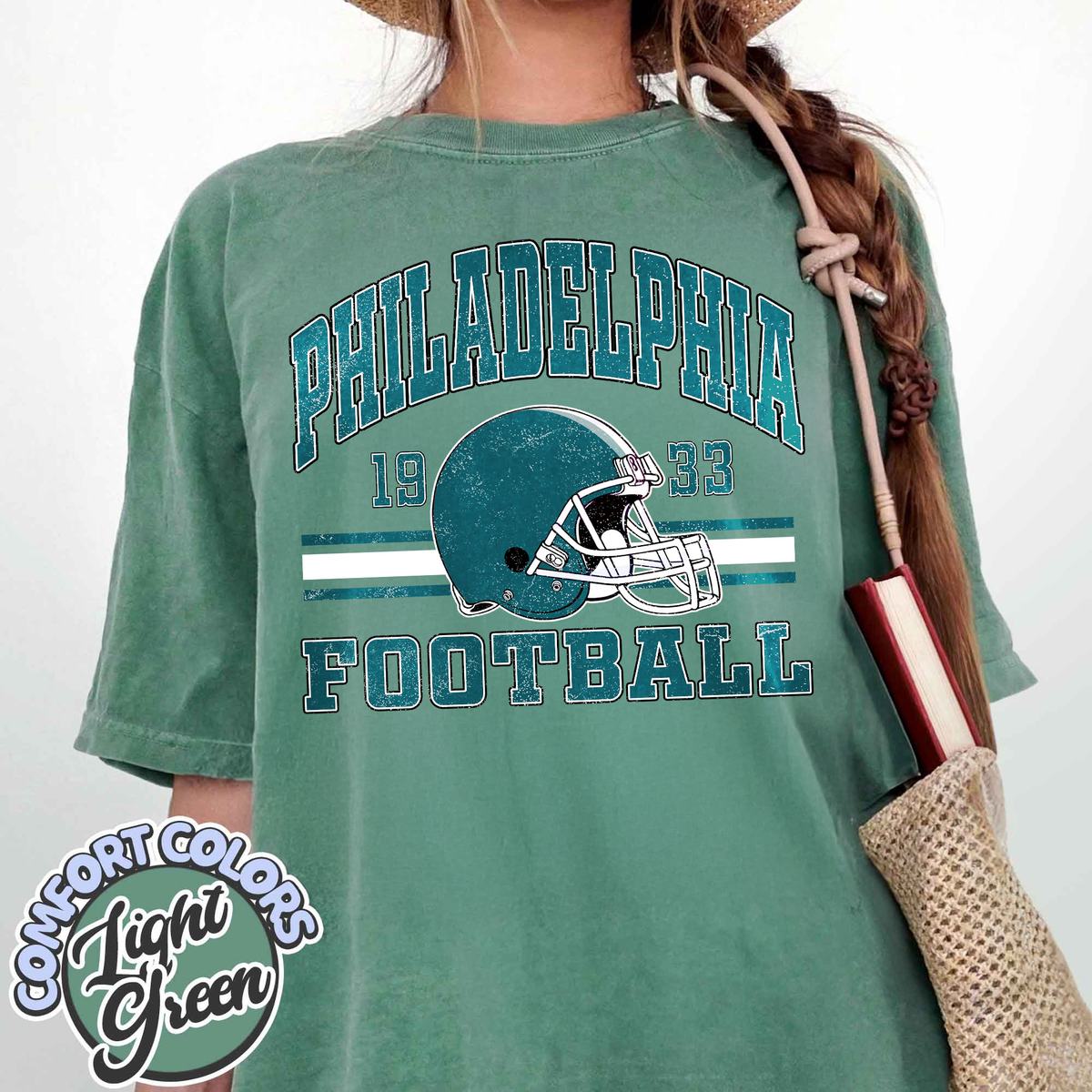 Unisex Philadelphia football vintage t-shirt for men and women