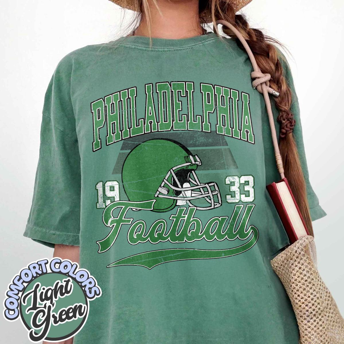Unisex Philadelphia football vintage t-shirt for men and women