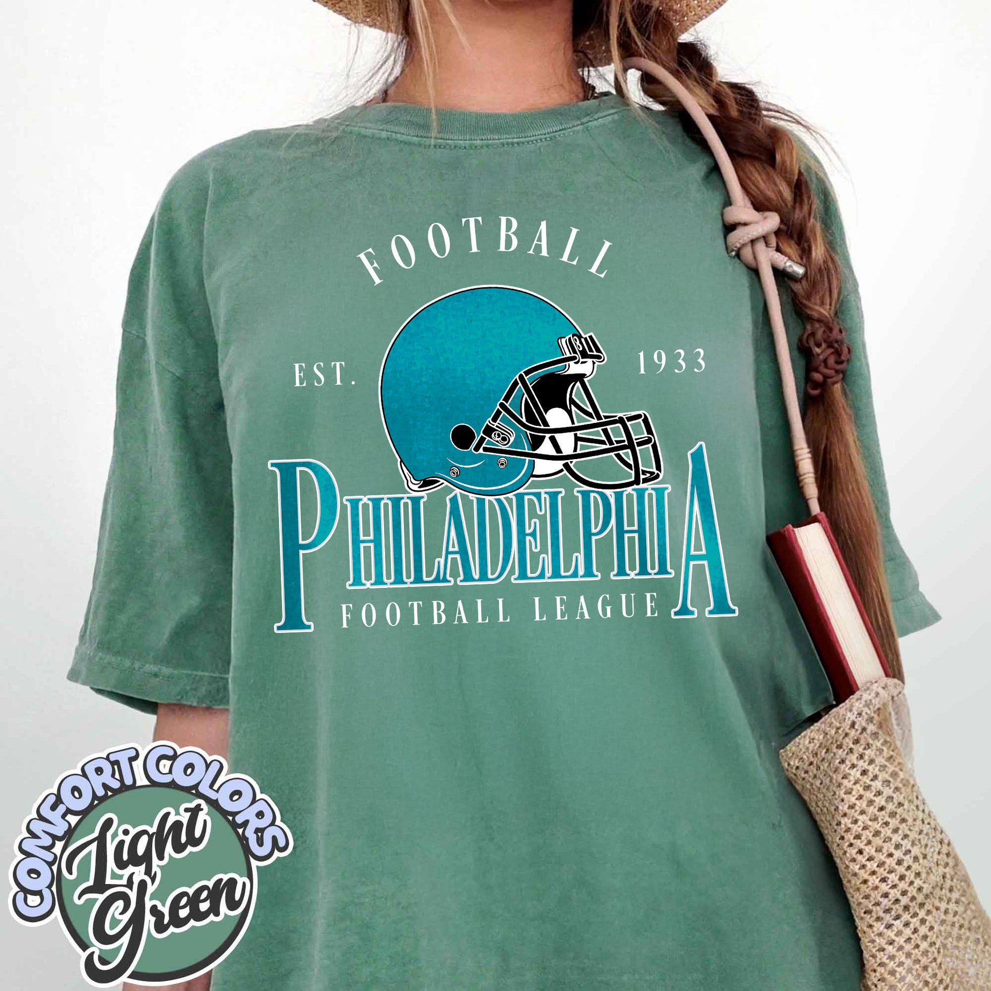 Unisex Philadelphia football vintage t-shirt for men and women
