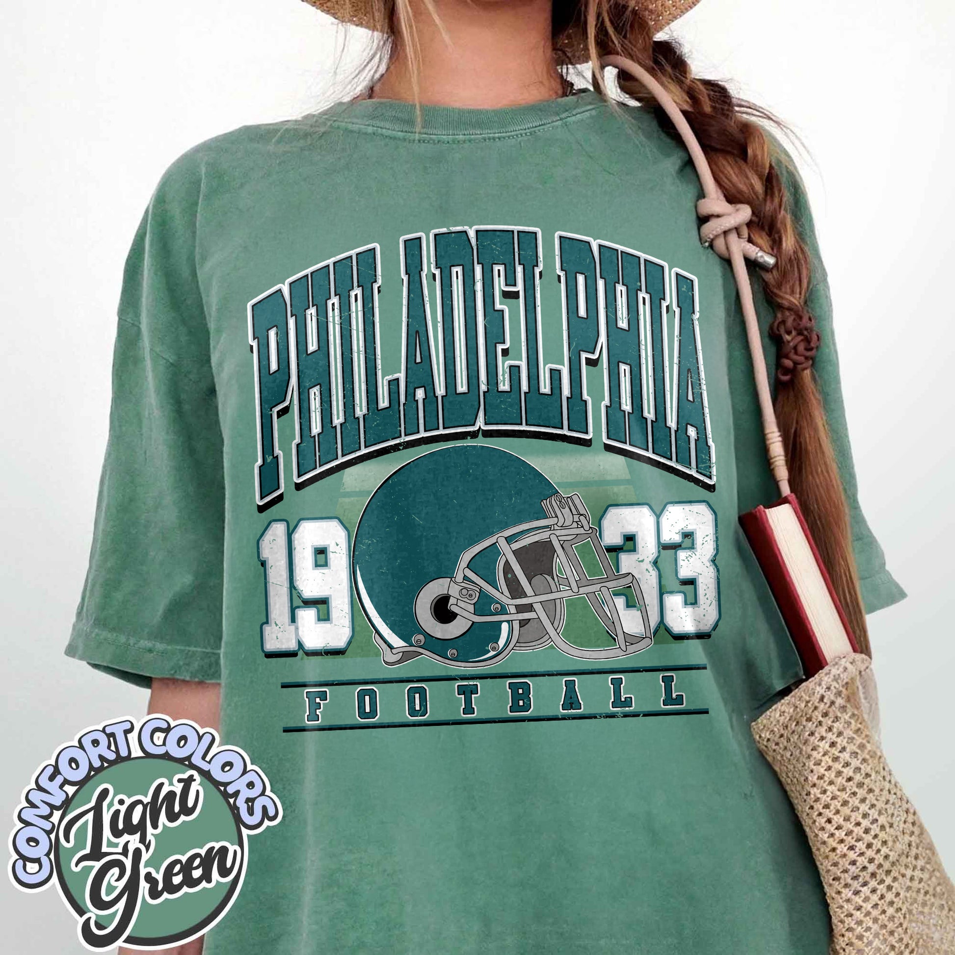Unisex Philadelphia football vintage t-shirt for men and women