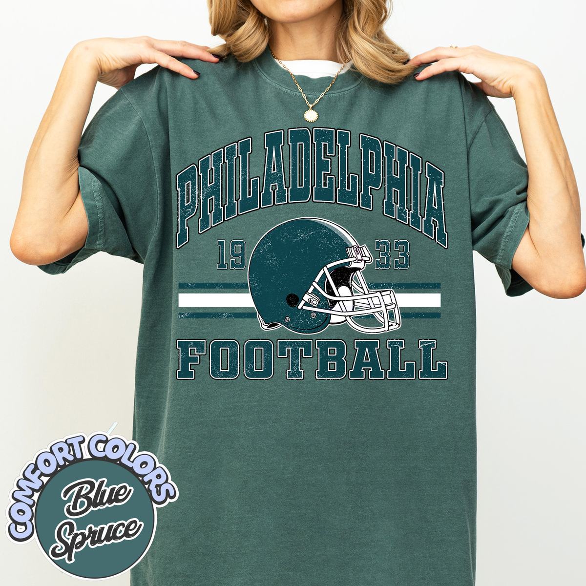 Unisex Philadelphia football vintage t-shirt for men and women
