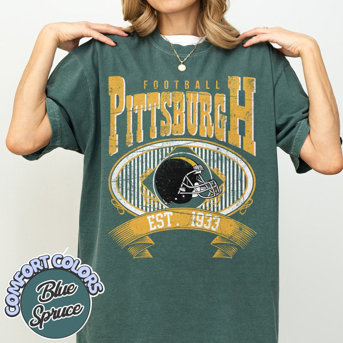 Unisex Pittsburgh football vintage t-shirt for men and women