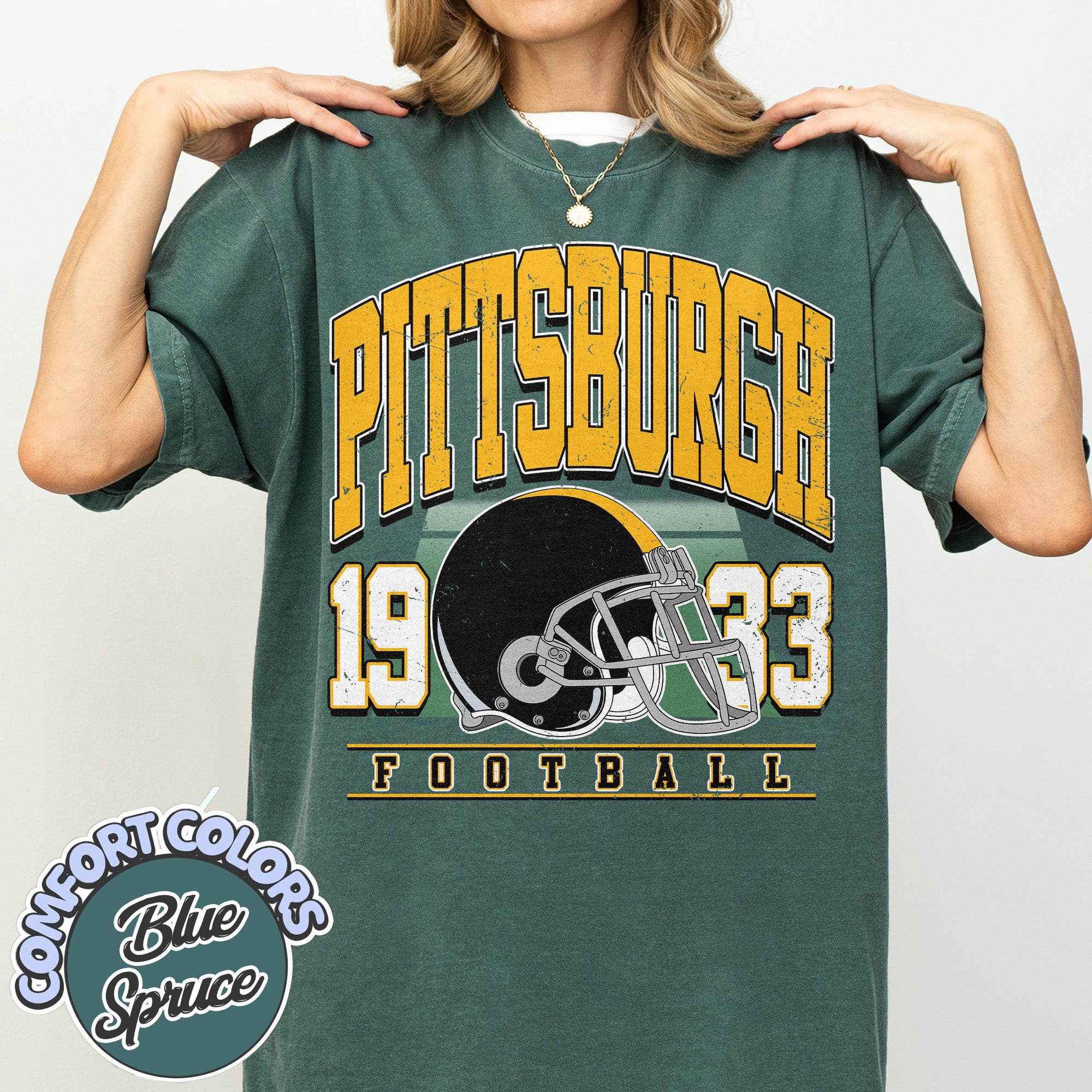 Unisex Pittsburgh football vintage t-shirt for men and women