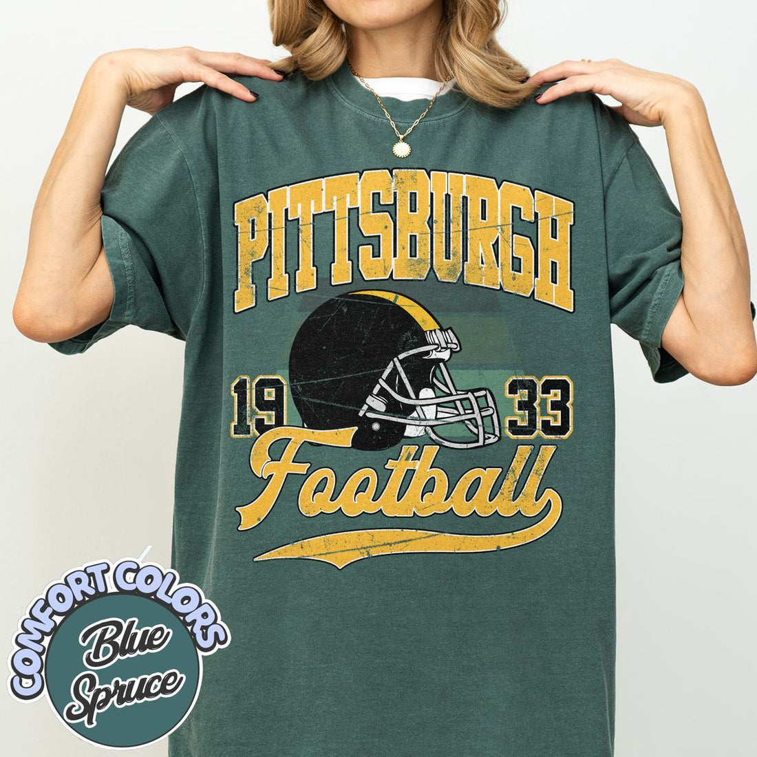 Unisex Pittsburgh football vintage t-shirt for men and women