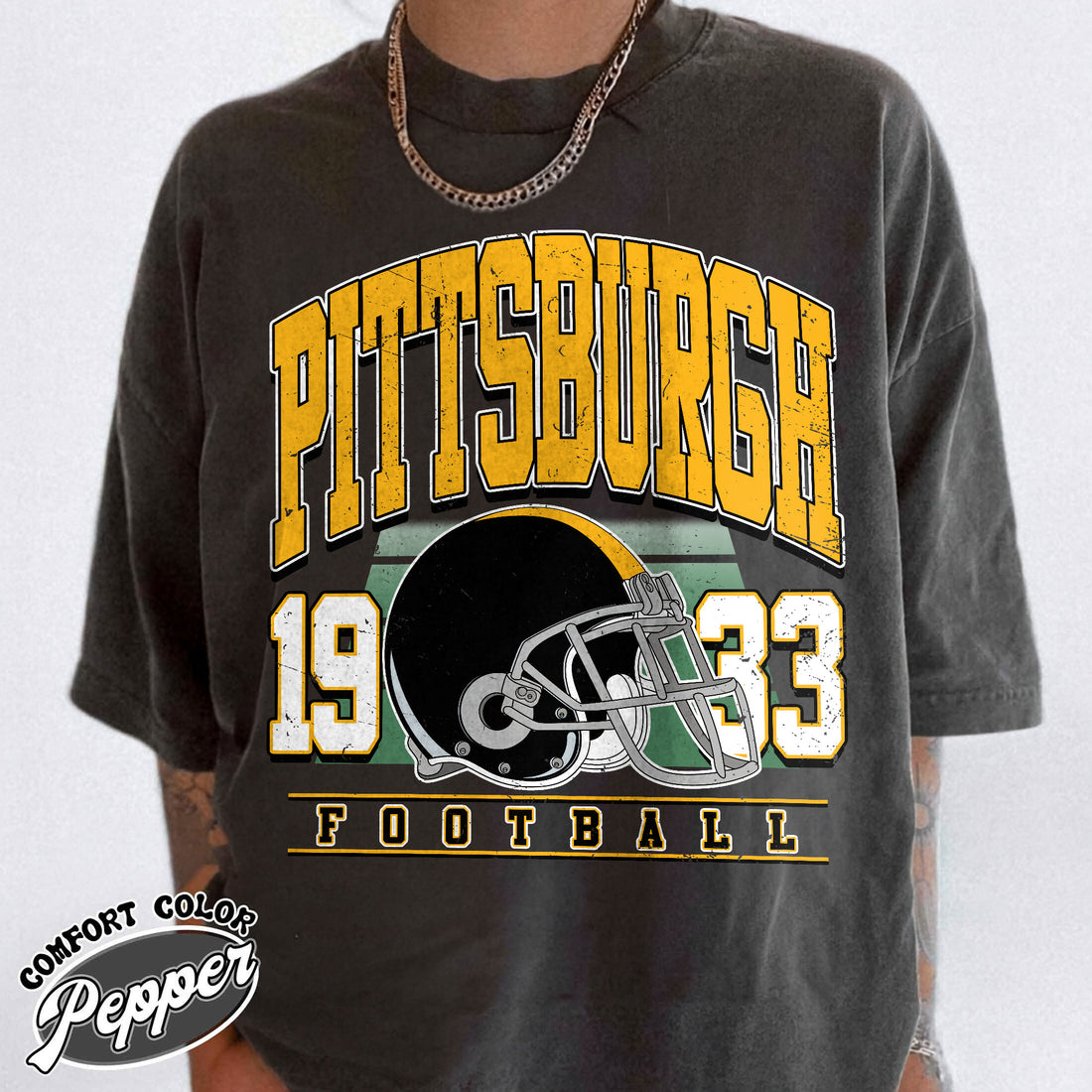 Unisex Pittsburgh football vintage t-shirt for men and women