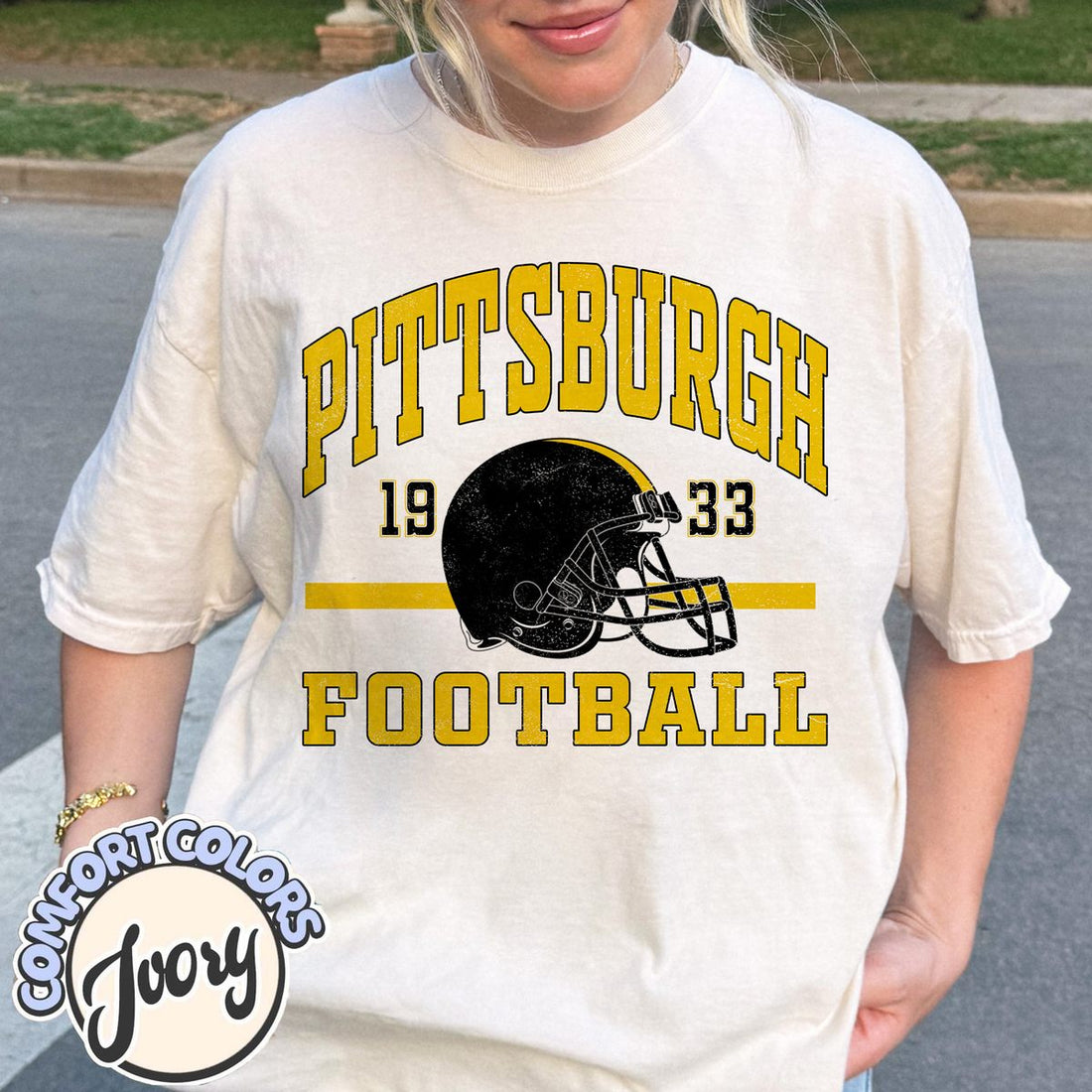 Unisex Pittsburgh football vintage t-shirt for men and women