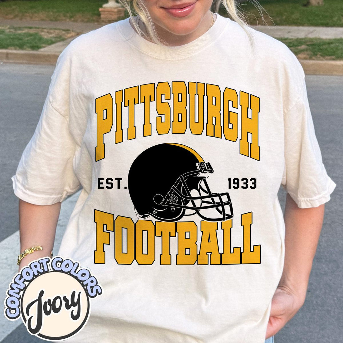 Unisex Pittsburgh football vintage t-shirt for men and women