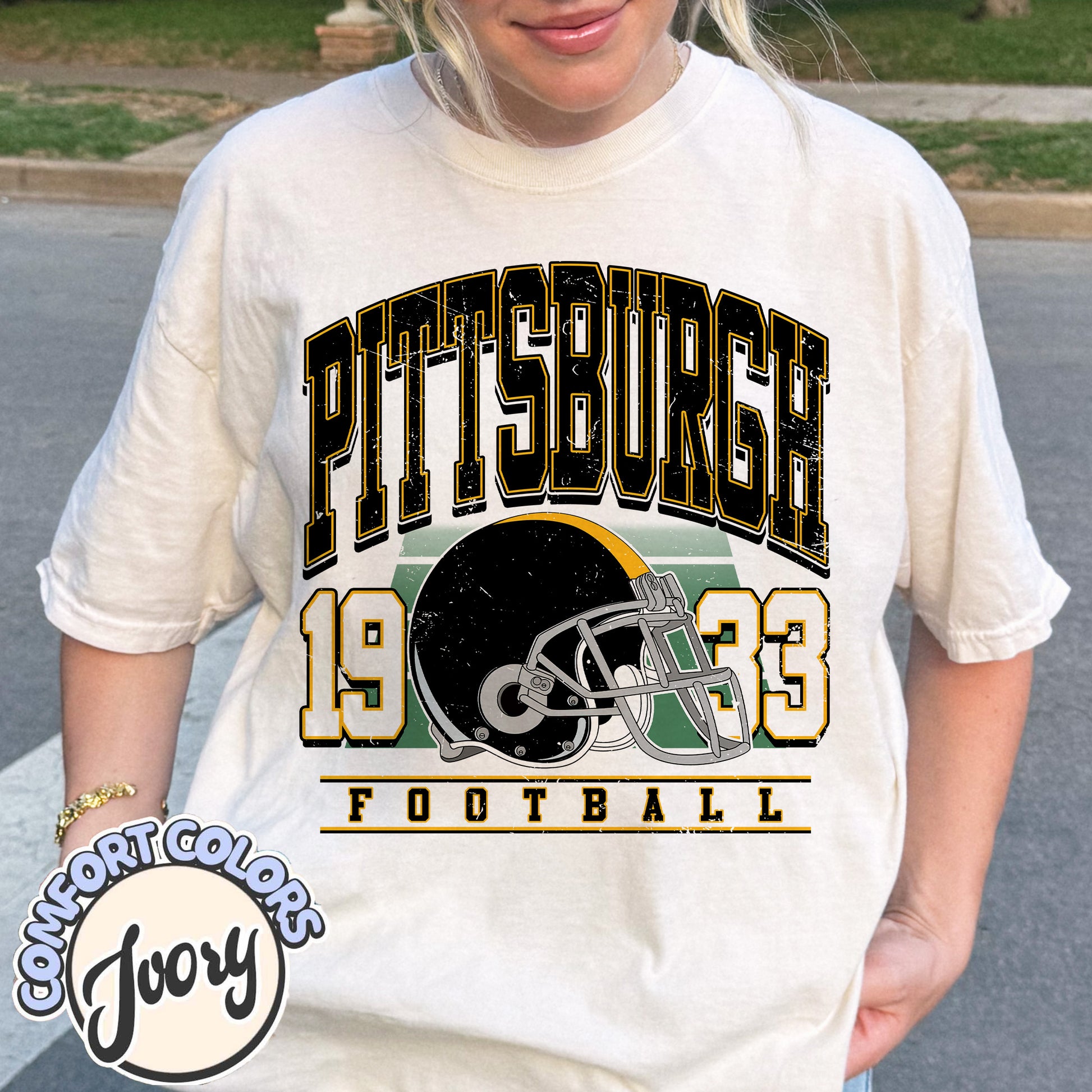 Unisex Pittsburgh football vintage t-shirt for men and women