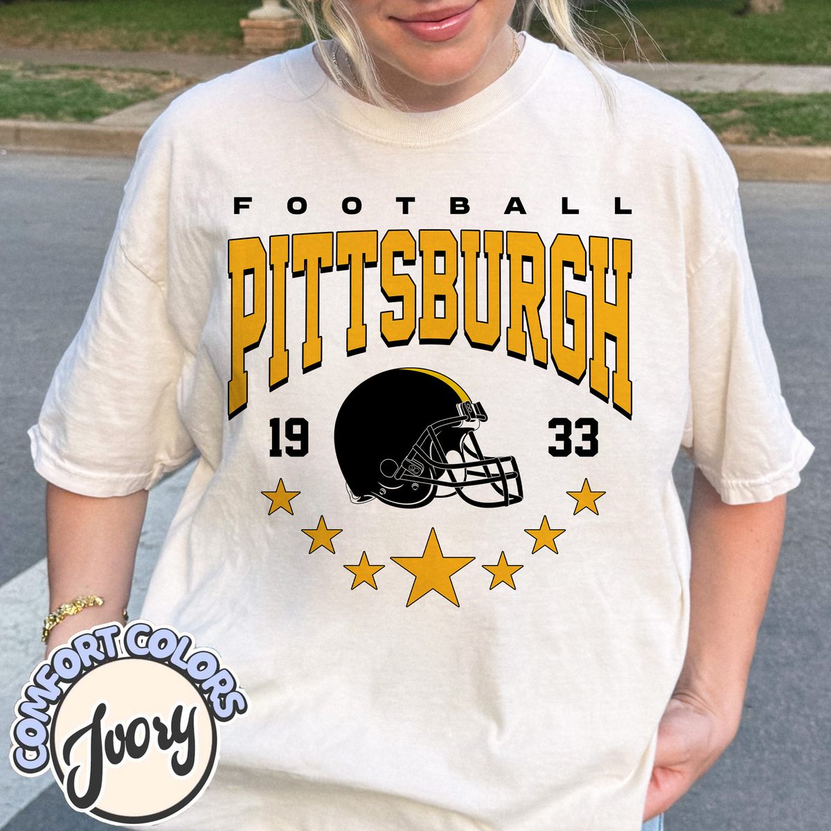 Unisex Pittsburgh football vintage t-shirt for men and women
