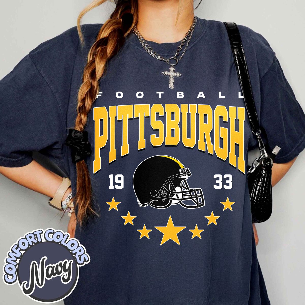 Unisex Pittsburgh football vintage t-shirt for men and women