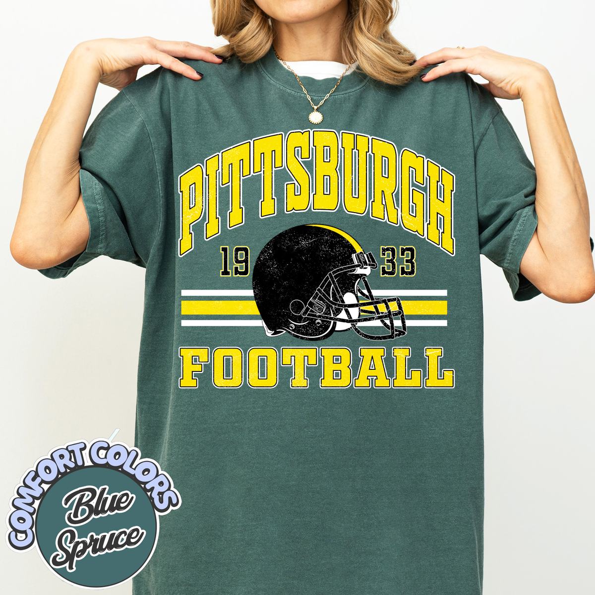 Unisex Pittsburgh football vintage t-shirt for men and women