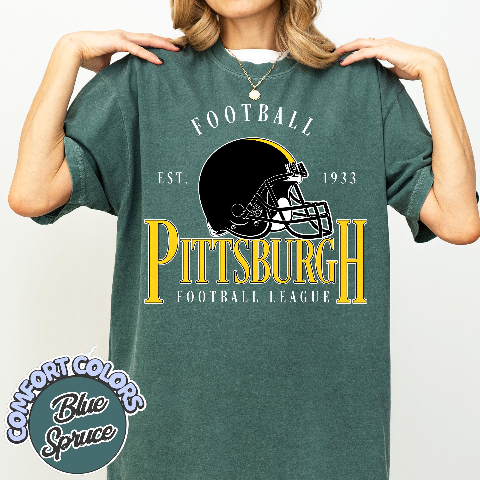 Unisex Pittsburgh football vintage t-shirt for men and women