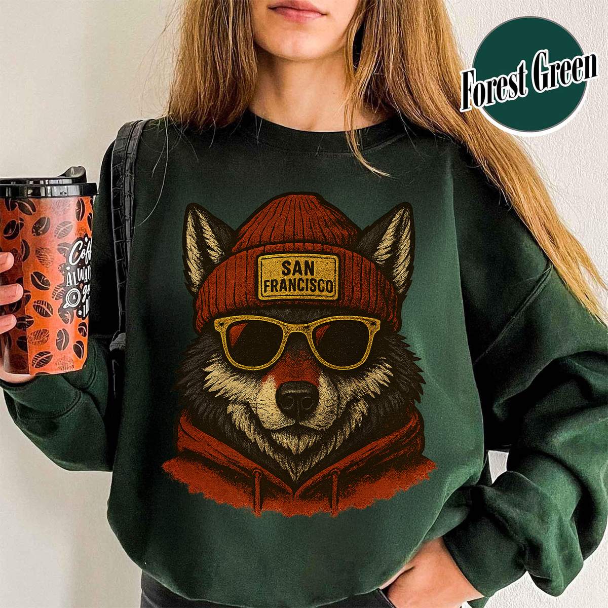 Unisex San Francisco football vintage crewneck sweatshirt for men and women