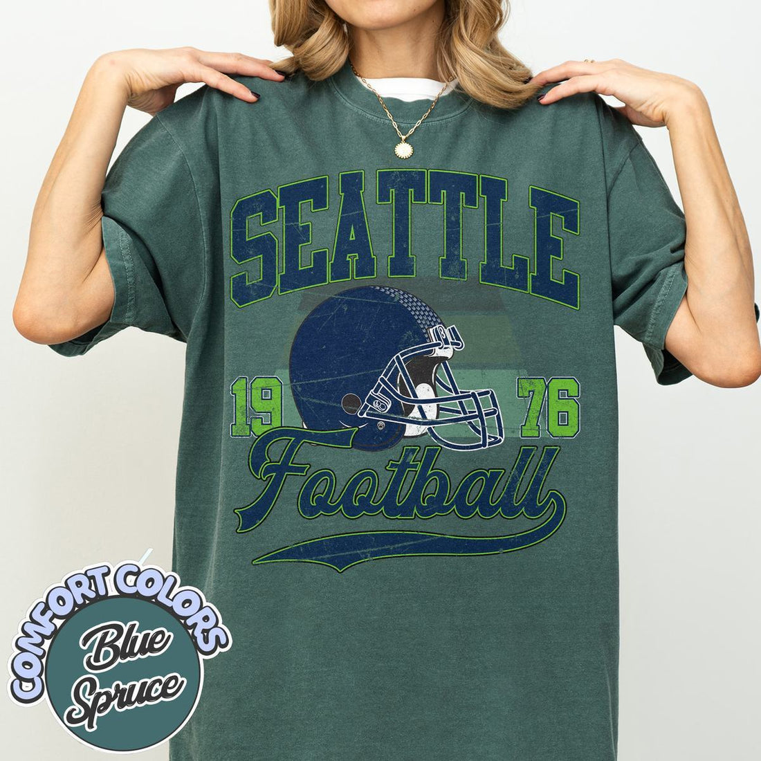 Unisex Seattle football vintage t-shirt for men and women