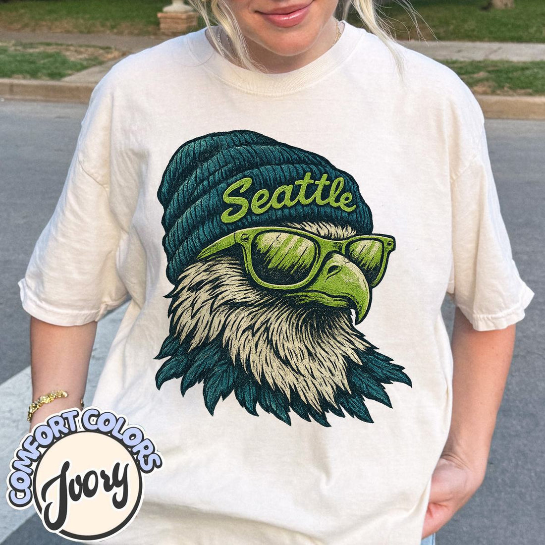 Unisex Seattle football vintage t-shirt for men and women