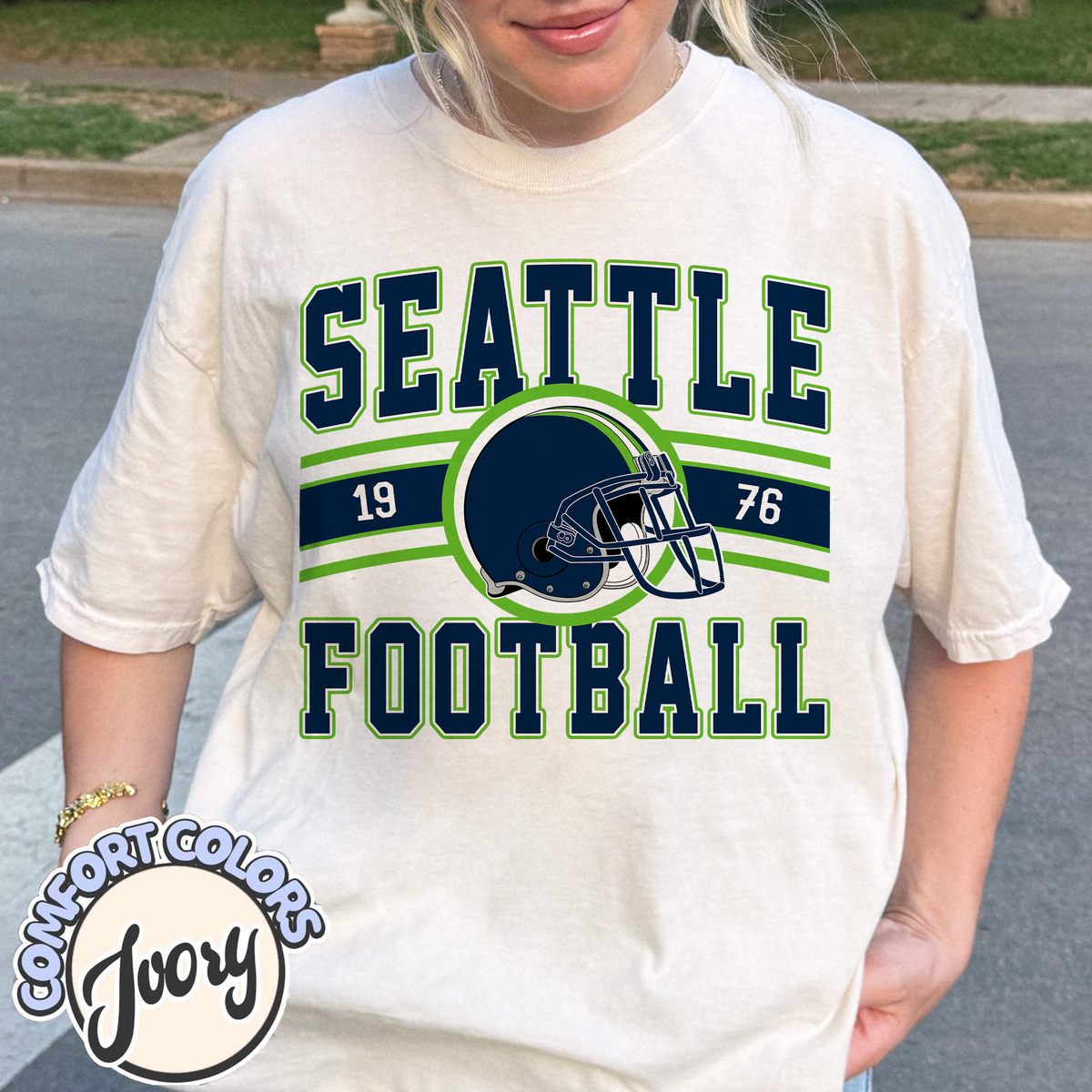 Unisex Seattle football vintage t-shirt for men and women