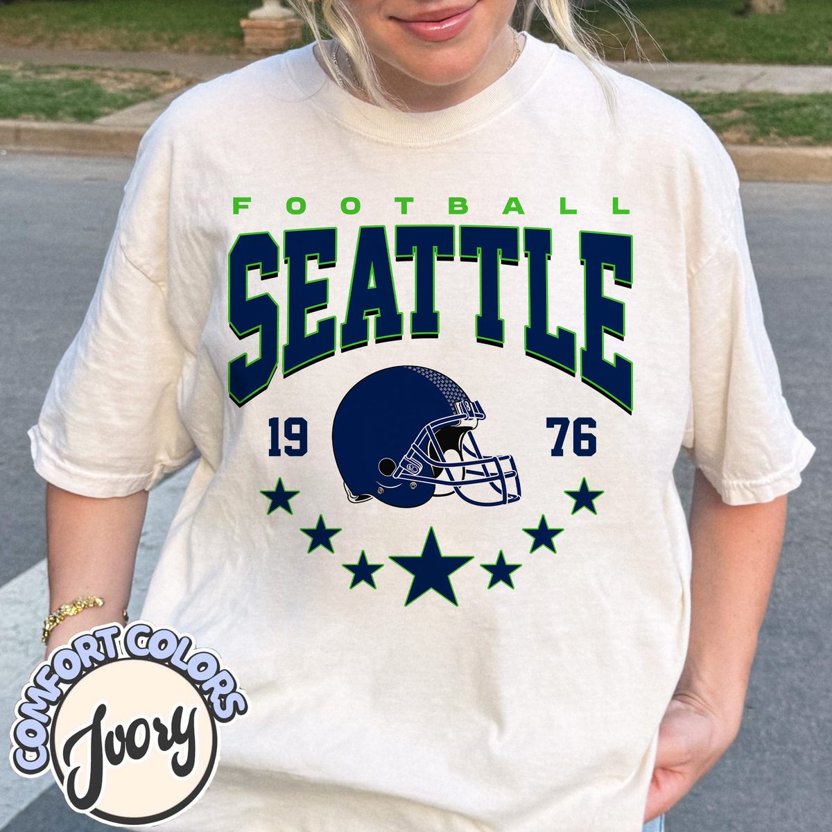 Unisex Seattle football vintage t-shirt for men and women