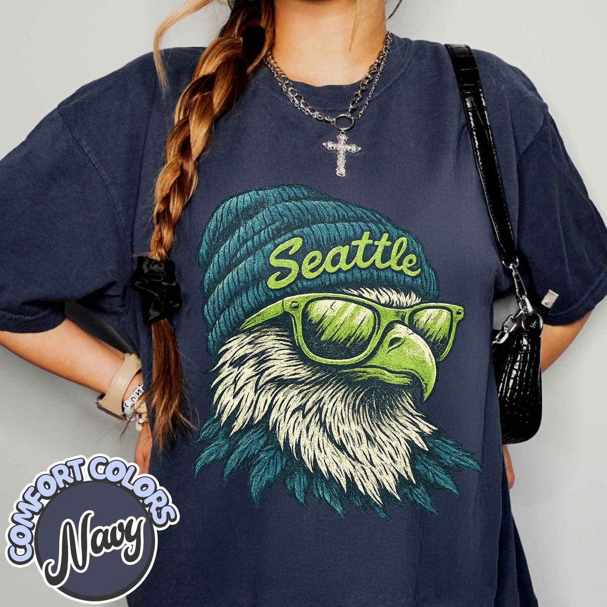 Unisex Seattle football vintage t-shirt for men and women