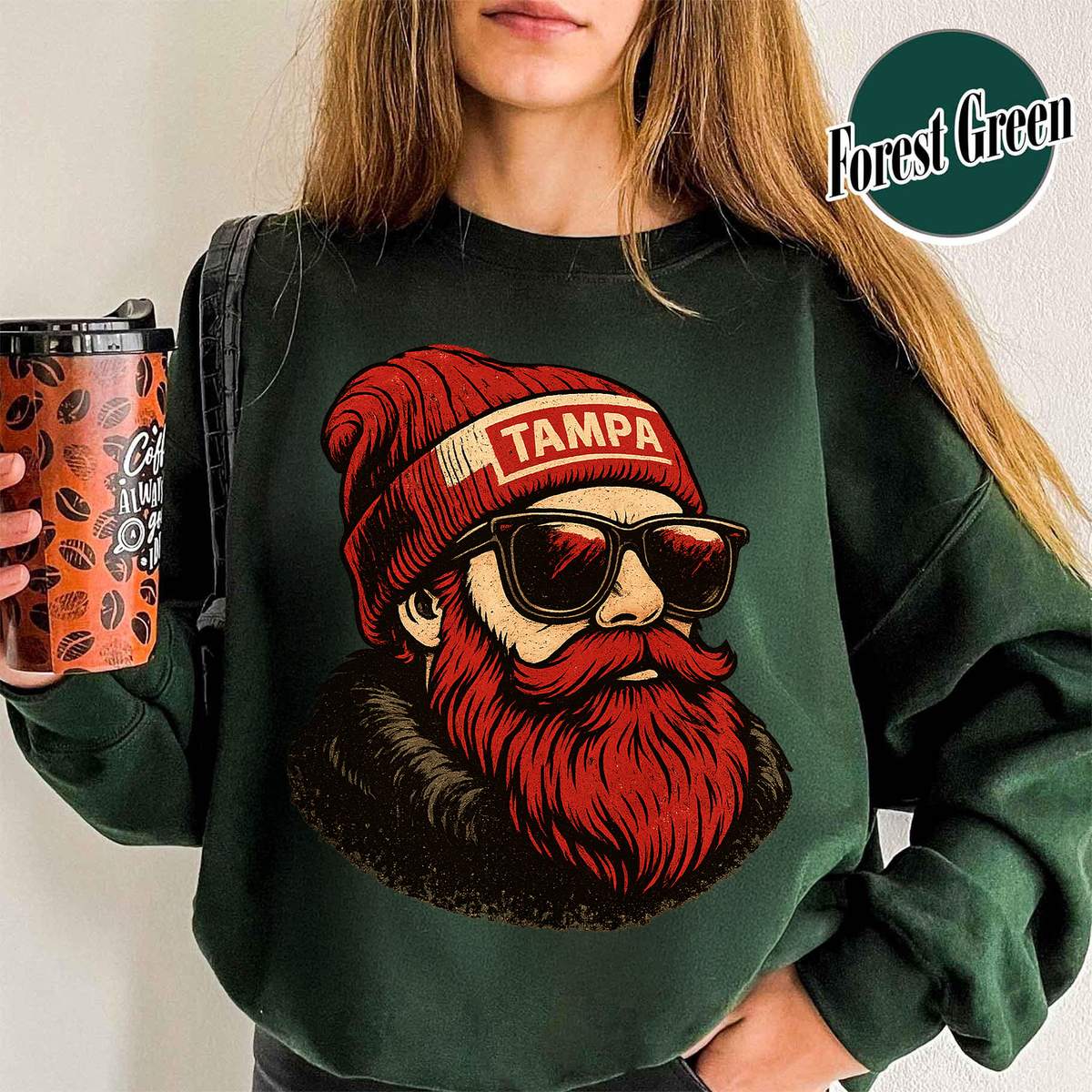Unisex Tampa Bay football vintage crewneck sweatshirt for men and women