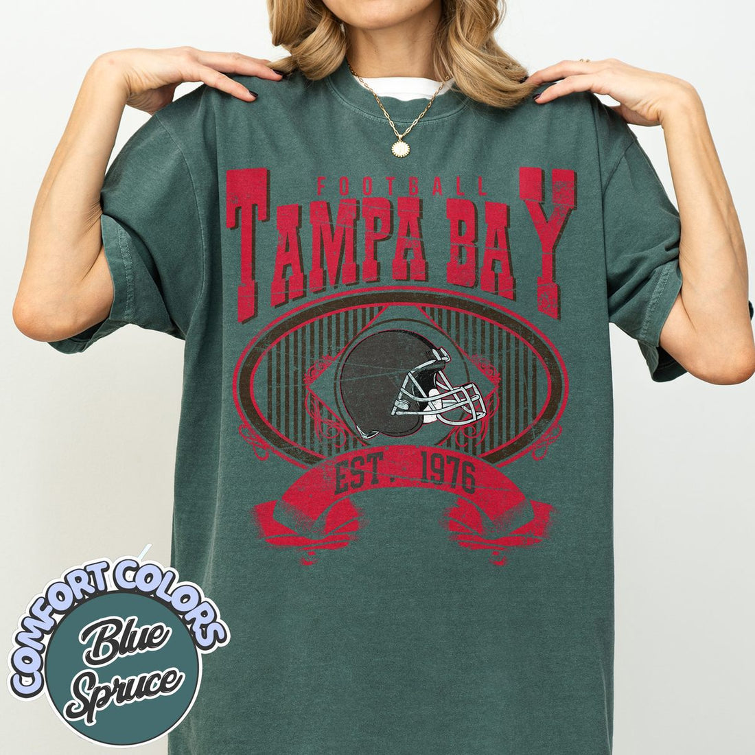 Unisex Tampa Bay football vintage t-shirt for men and women