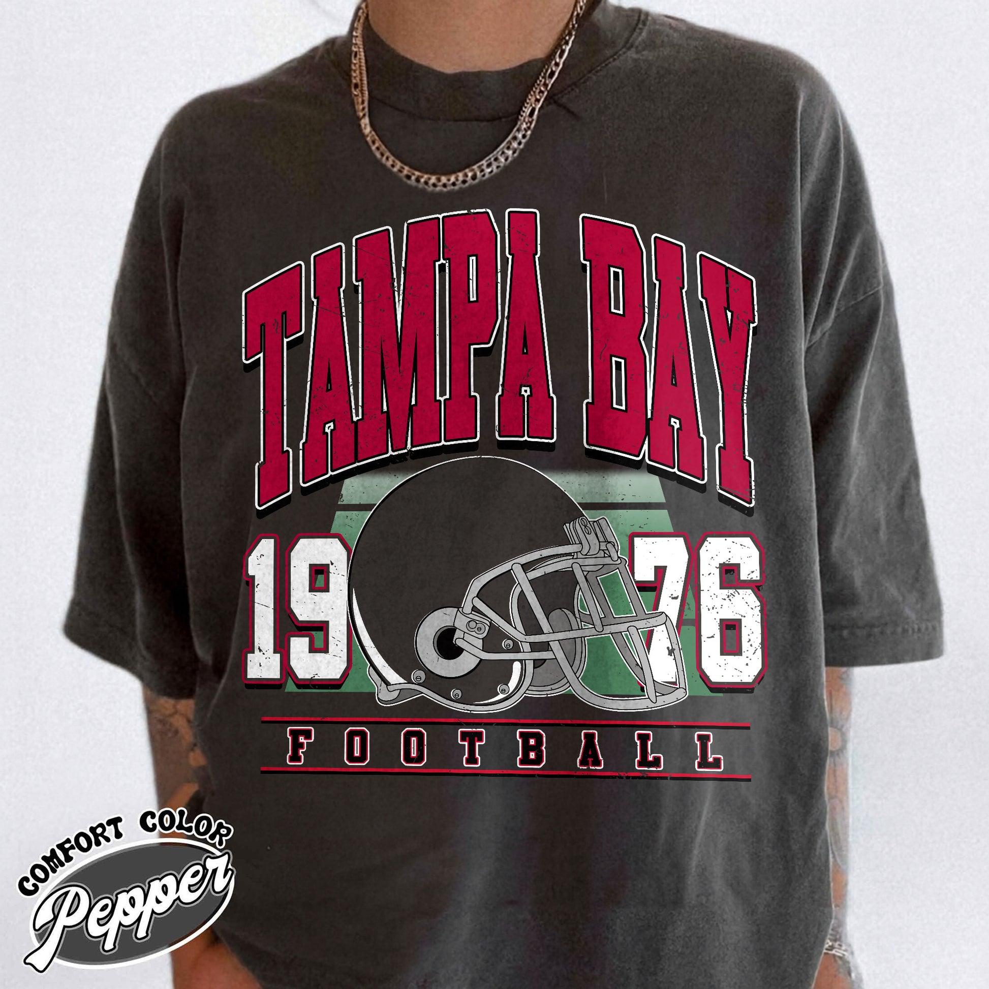 Unisex Tampa Bay football vintage t-shirt for men and women