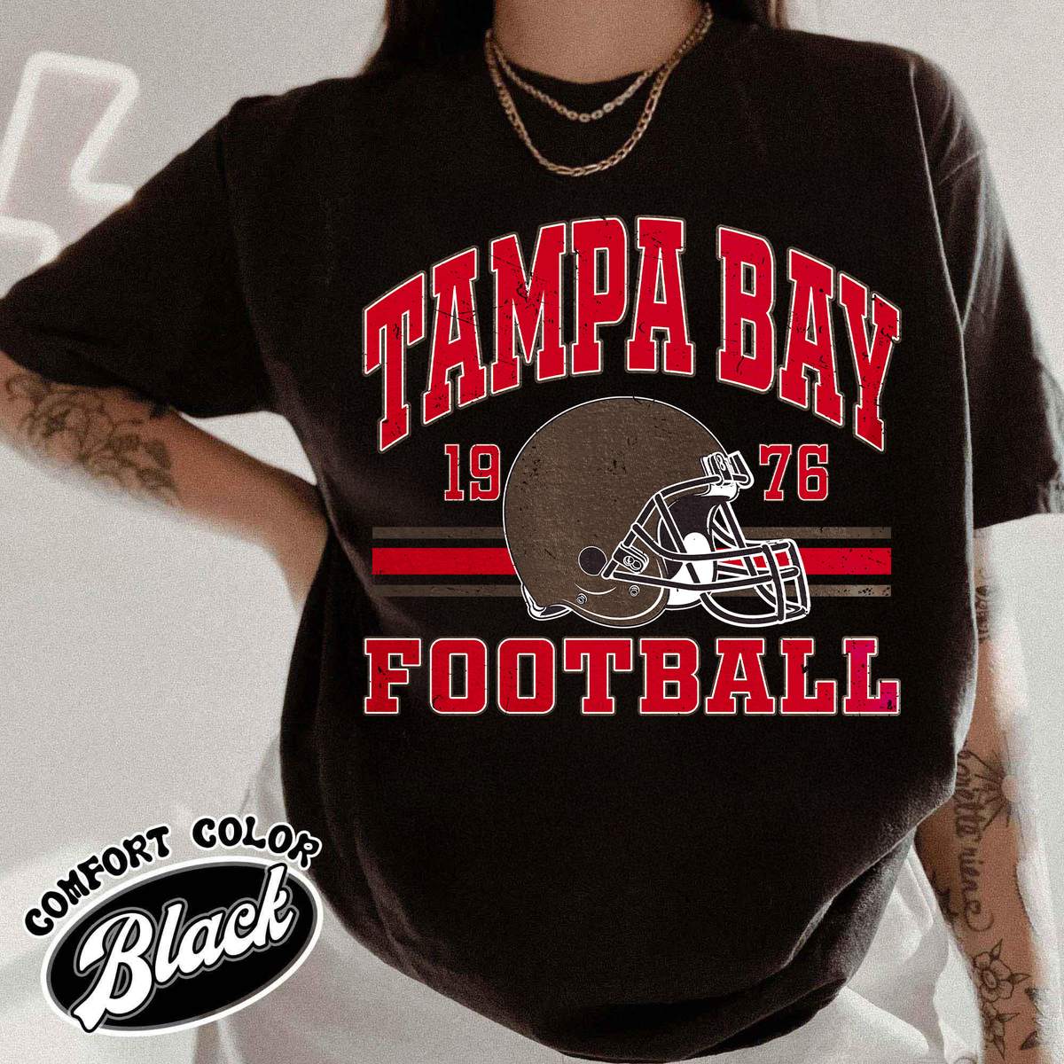 Unisex Tampa Bay football vintage t-shirt for men and women
