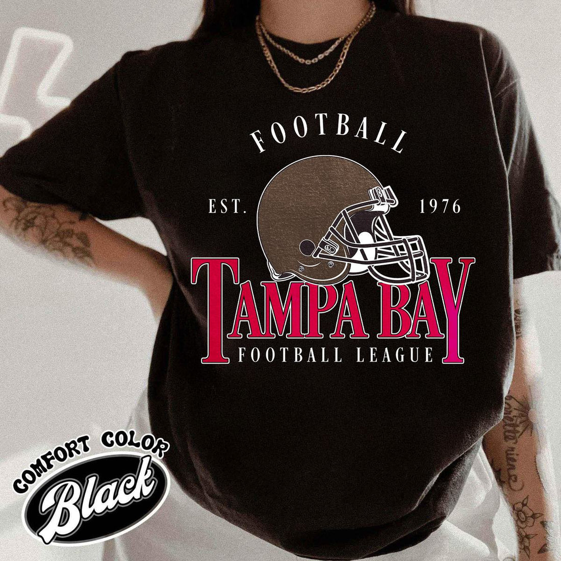 Unisex Tampa Bay football vintage t-shirt for men and women
