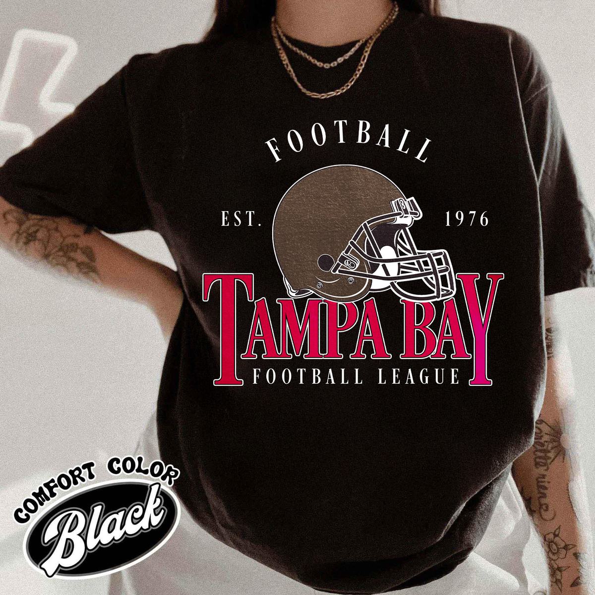 Unisex Tampa Bay football vintage t-shirt for men and women