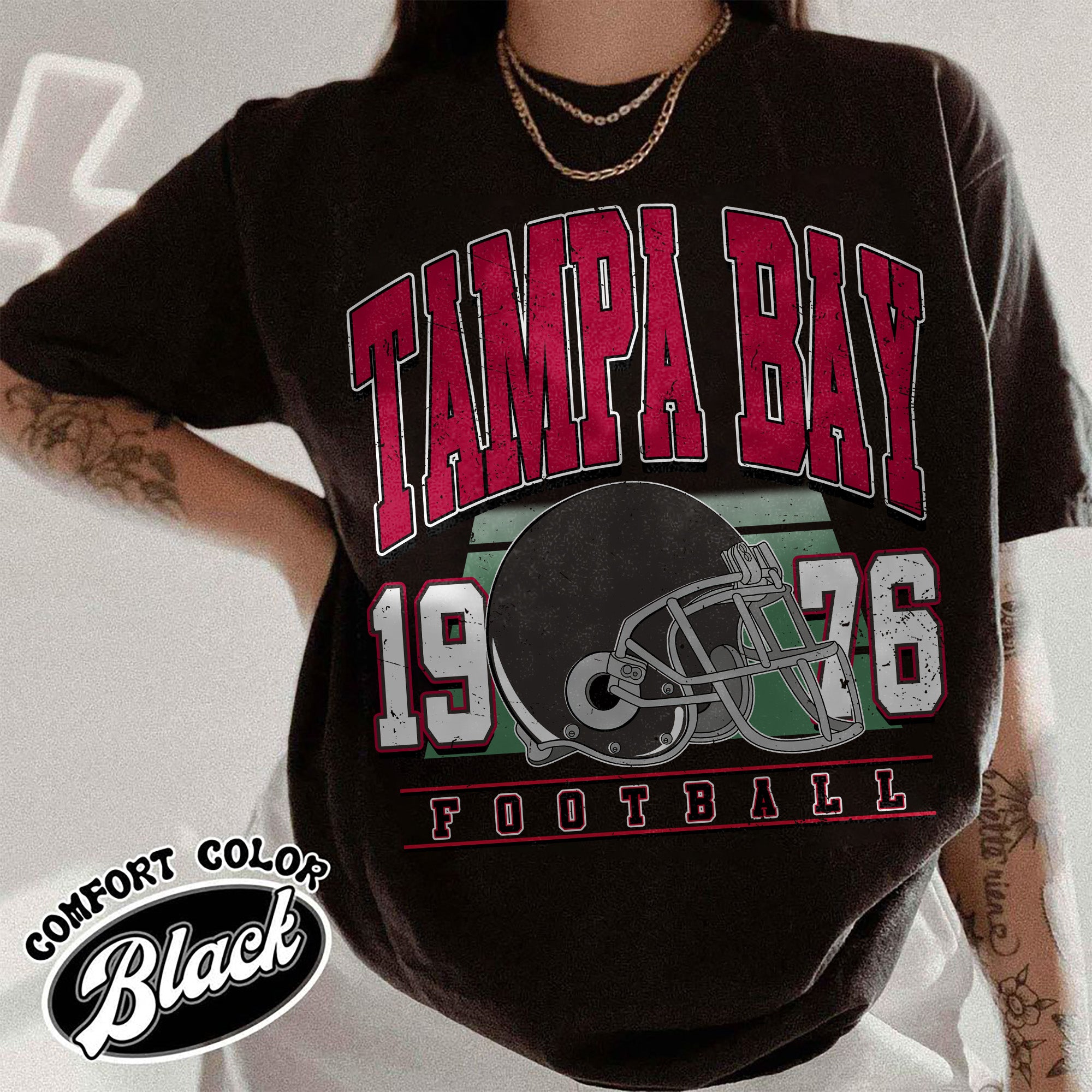 Unisex Tampa Bay football vintage t-shirt for men and women