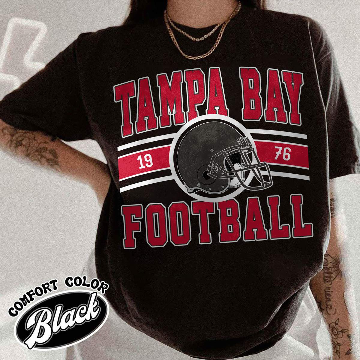 Unisex Tampa Bay football vintage t-shirt for men and women