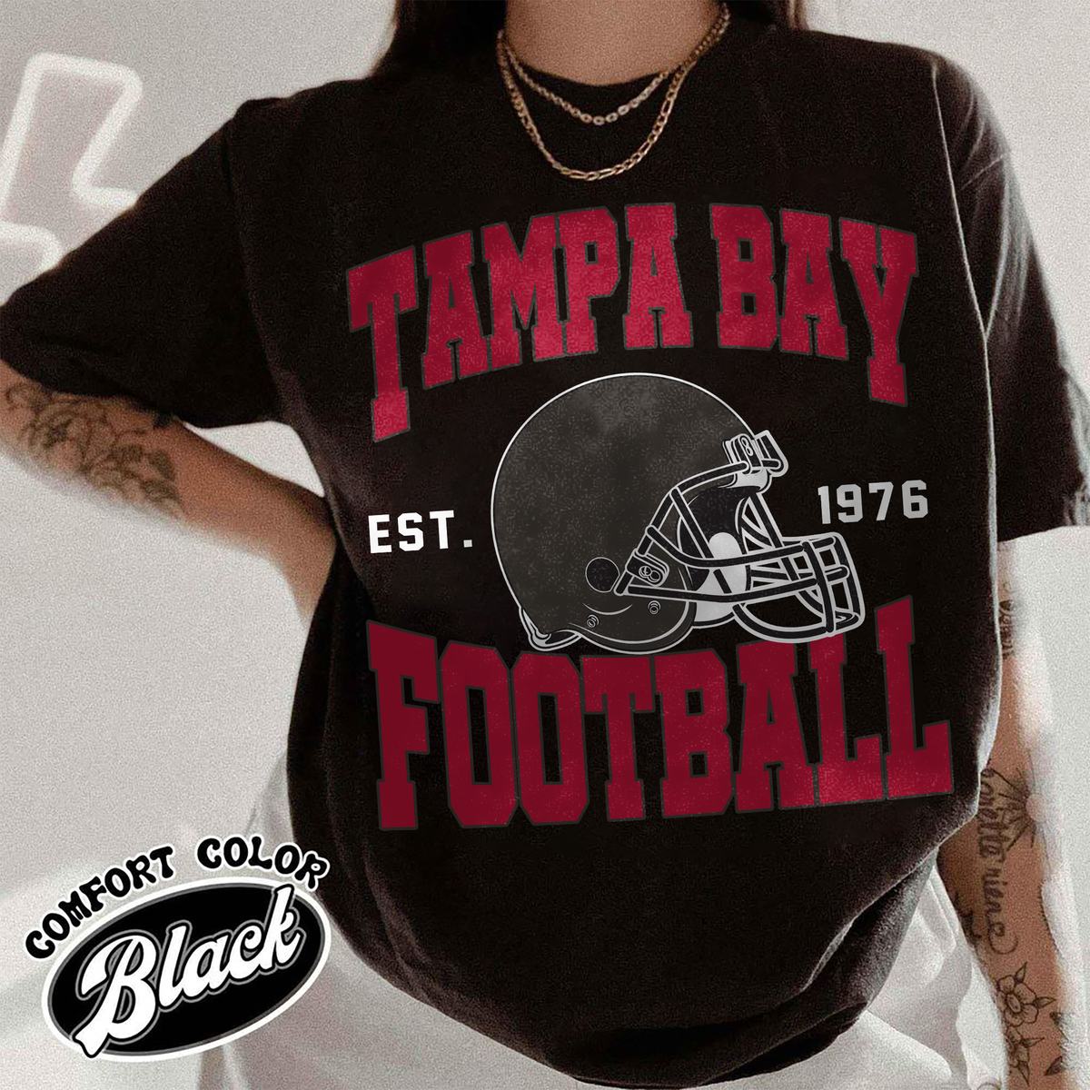 Unisex Tampa Bay football vintage t-shirt for men and women