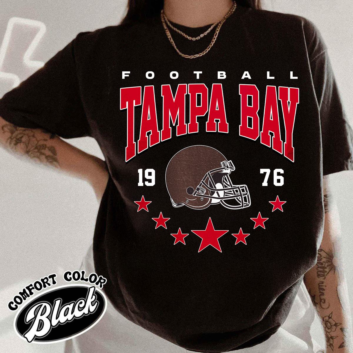 Unisex Tampa Bay football vintage t-shirt for men and women