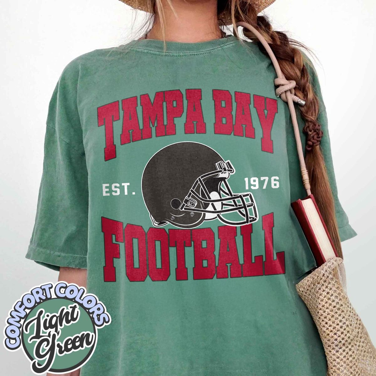 Unisex Tampa Bay football vintage t-shirt for men and women