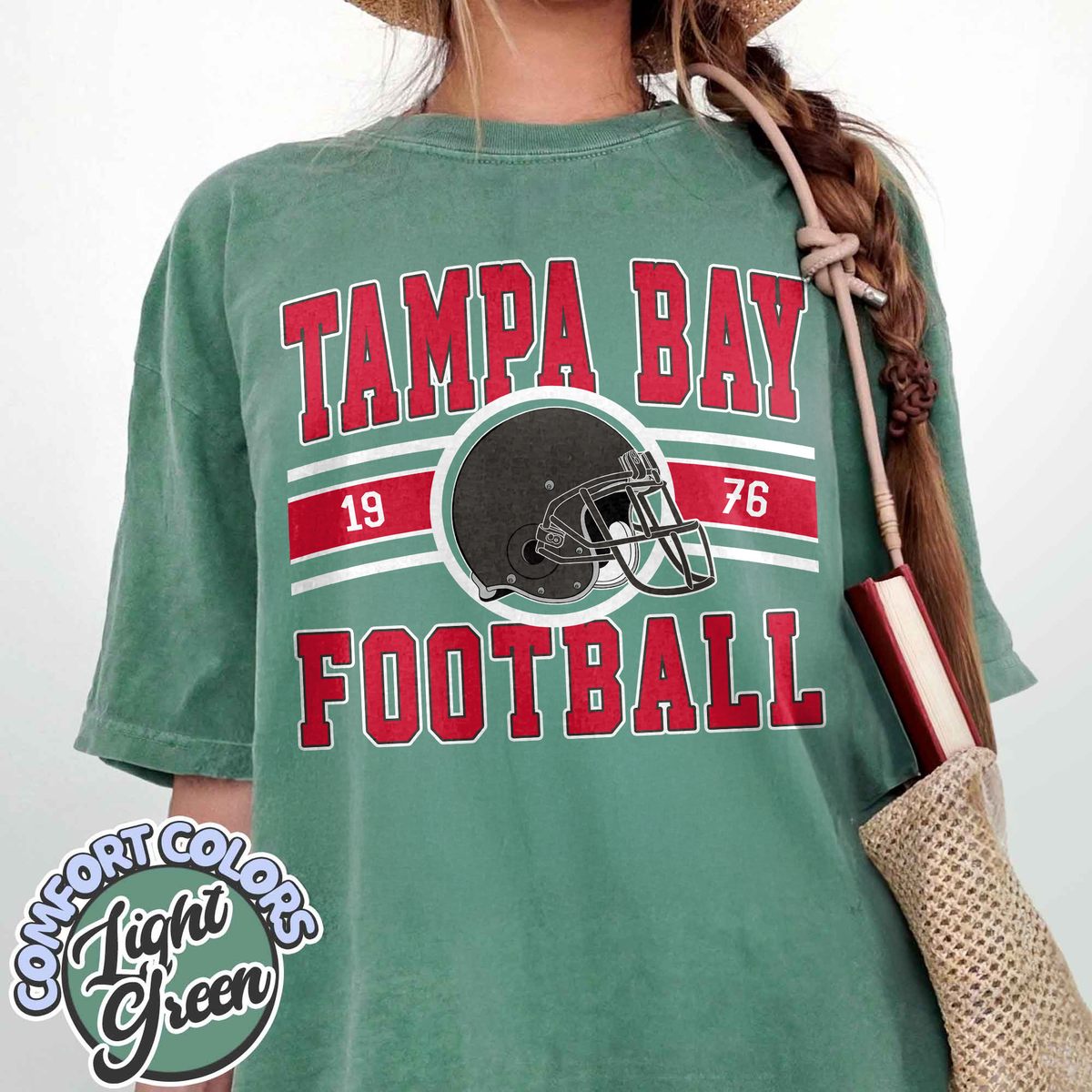 Unisex Tampa Bay football vintage t-shirt for men and women