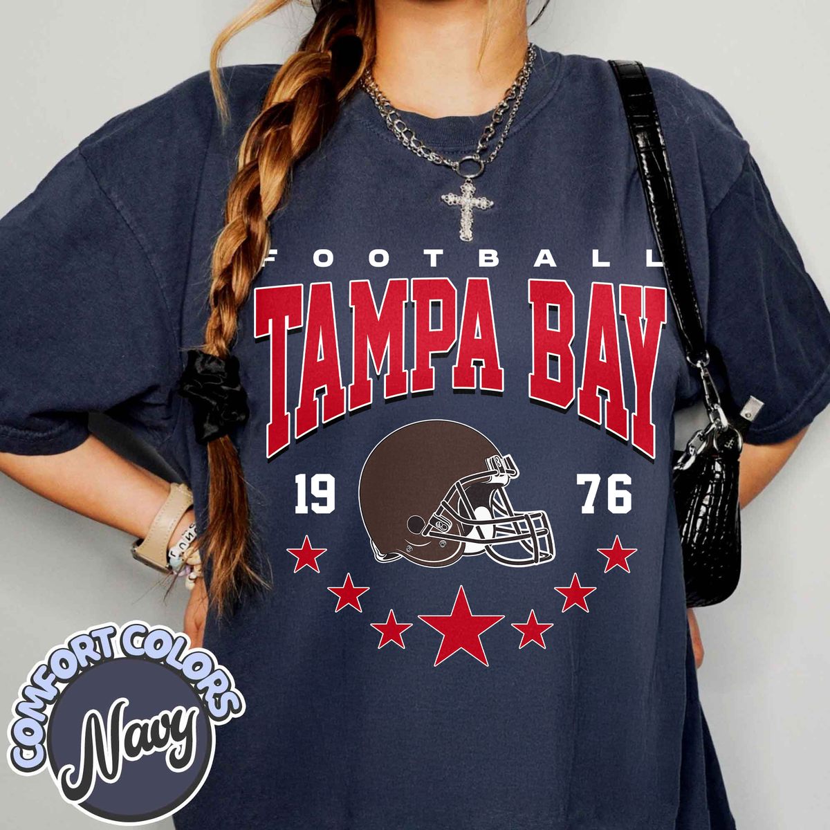 Unisex Tampa Bay football vintage t-shirt for men and women
