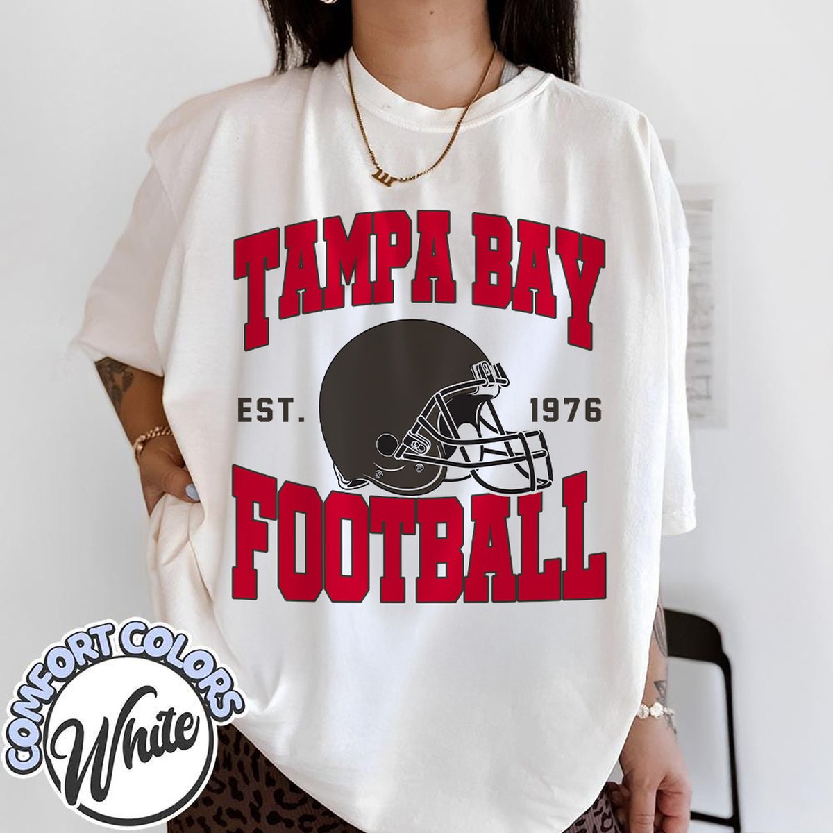 Unisex Tampa Bay football vintage t-shirt for men and women