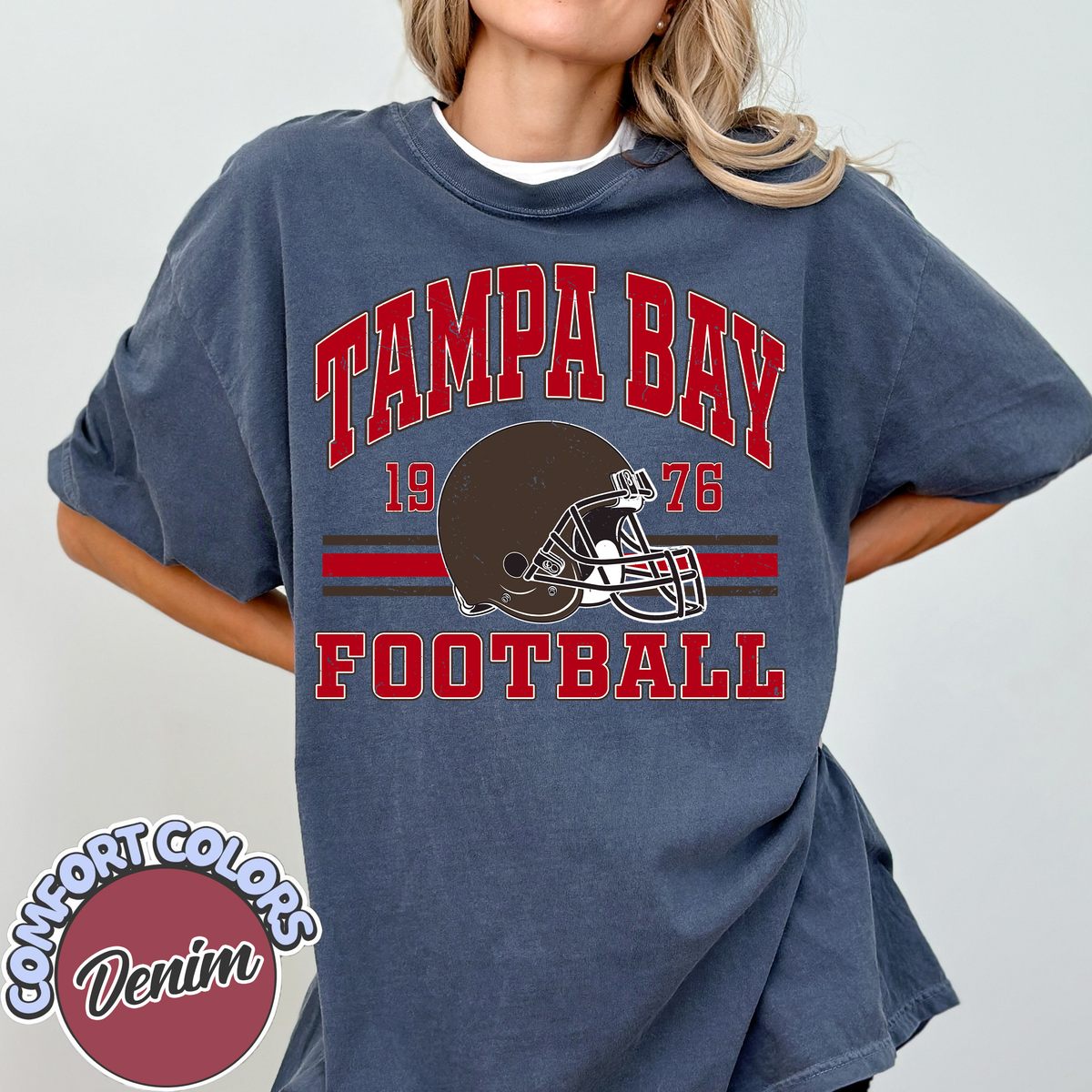 Unisex Tampa Bay football vintage t-shirt for men and women