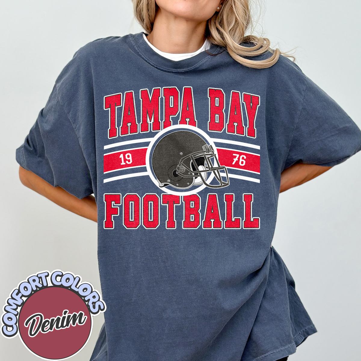 Unisex Tampa Bay football vintage t-shirt for men and women