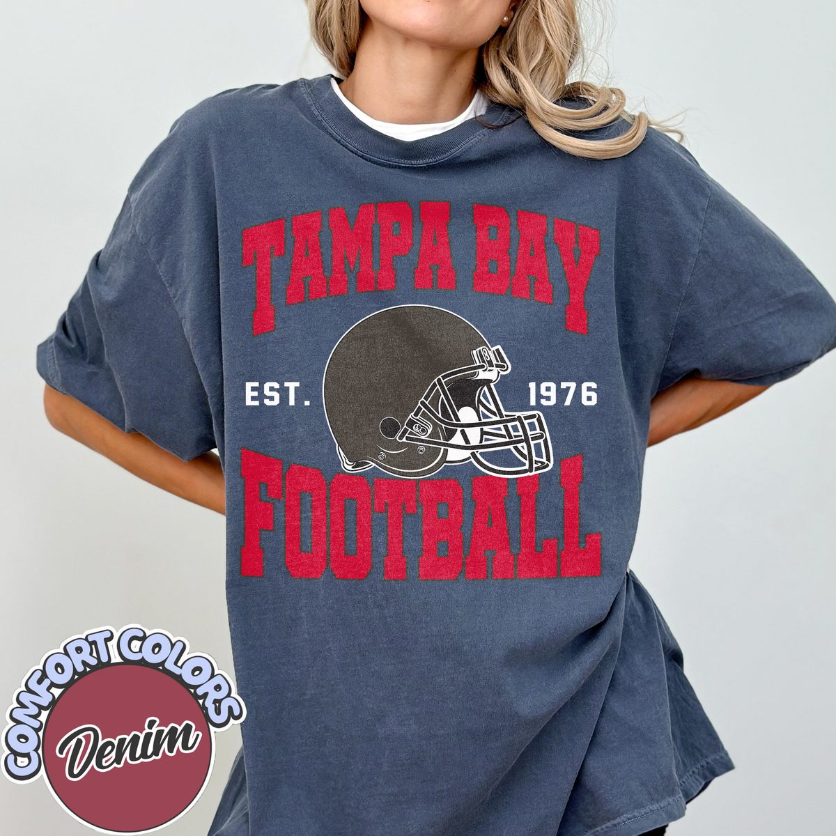 Unisex Tampa Bay football vintage t-shirt for men and women