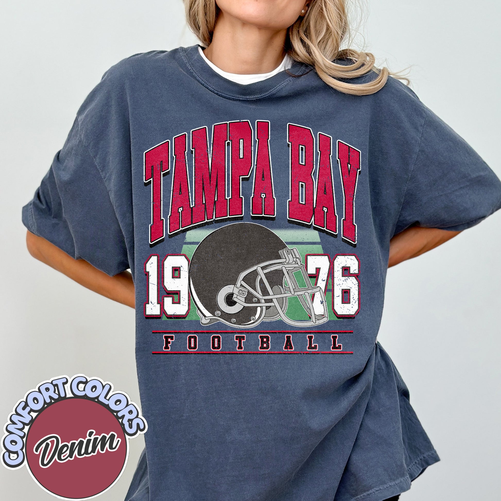 Unisex Tampa Bay football vintage t-shirt for men and women