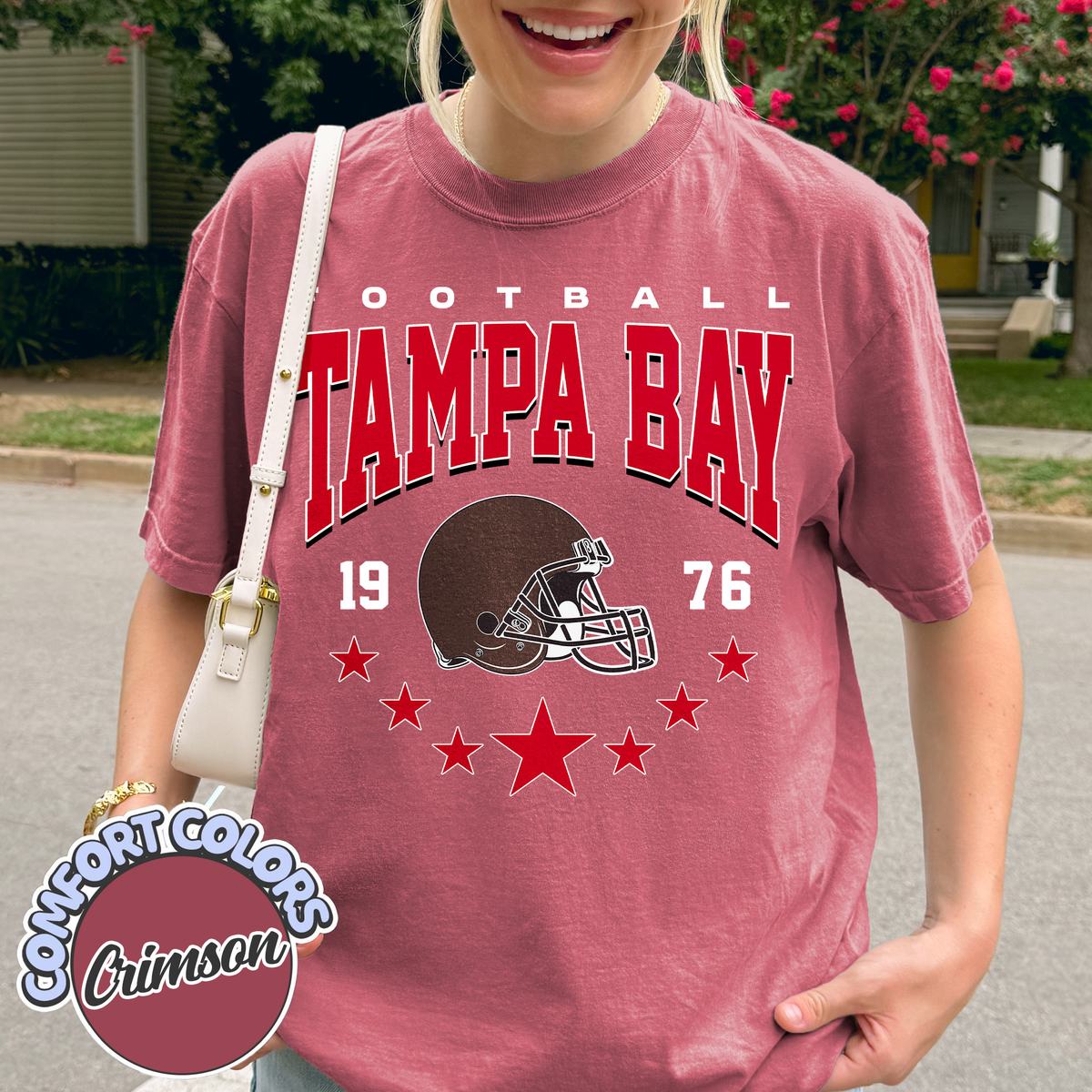 Unisex Tampa Bay football vintage t-shirt for men and women