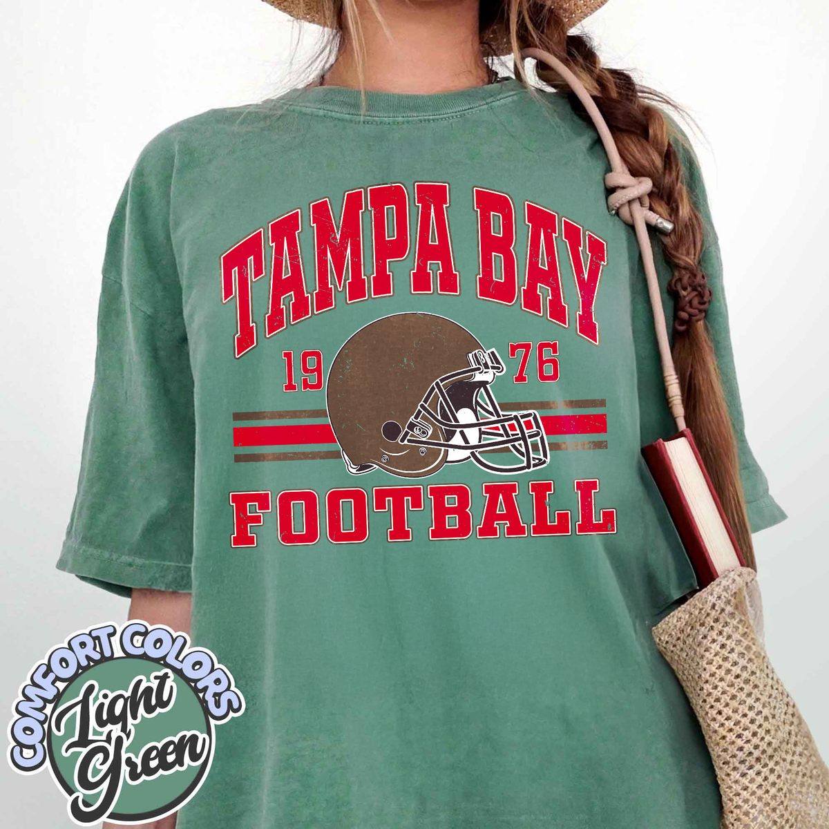 Unisex Tampa Bay football vintage t-shirt for men and women