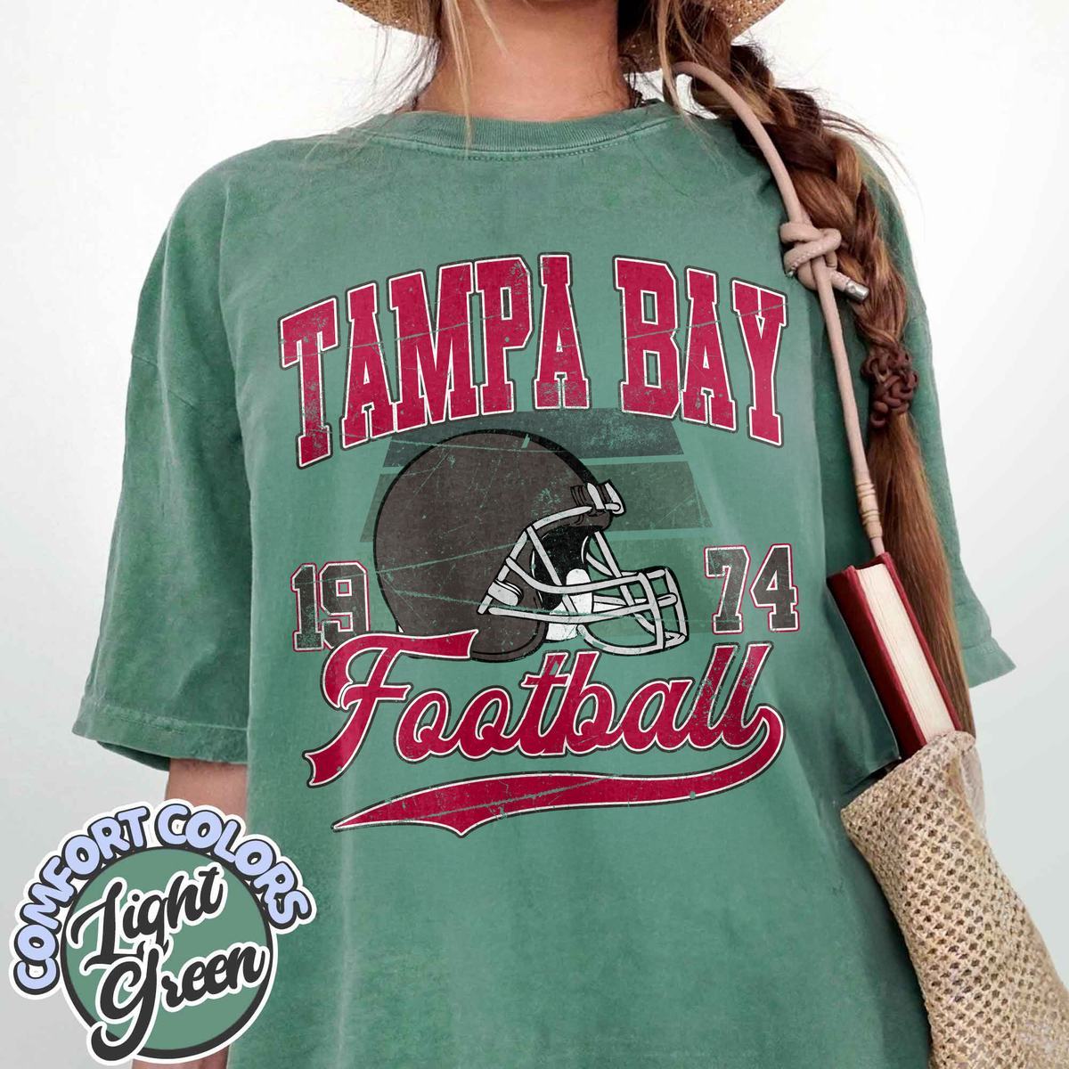 Unisex Tampa Bay football vintage t-shirt for men and women