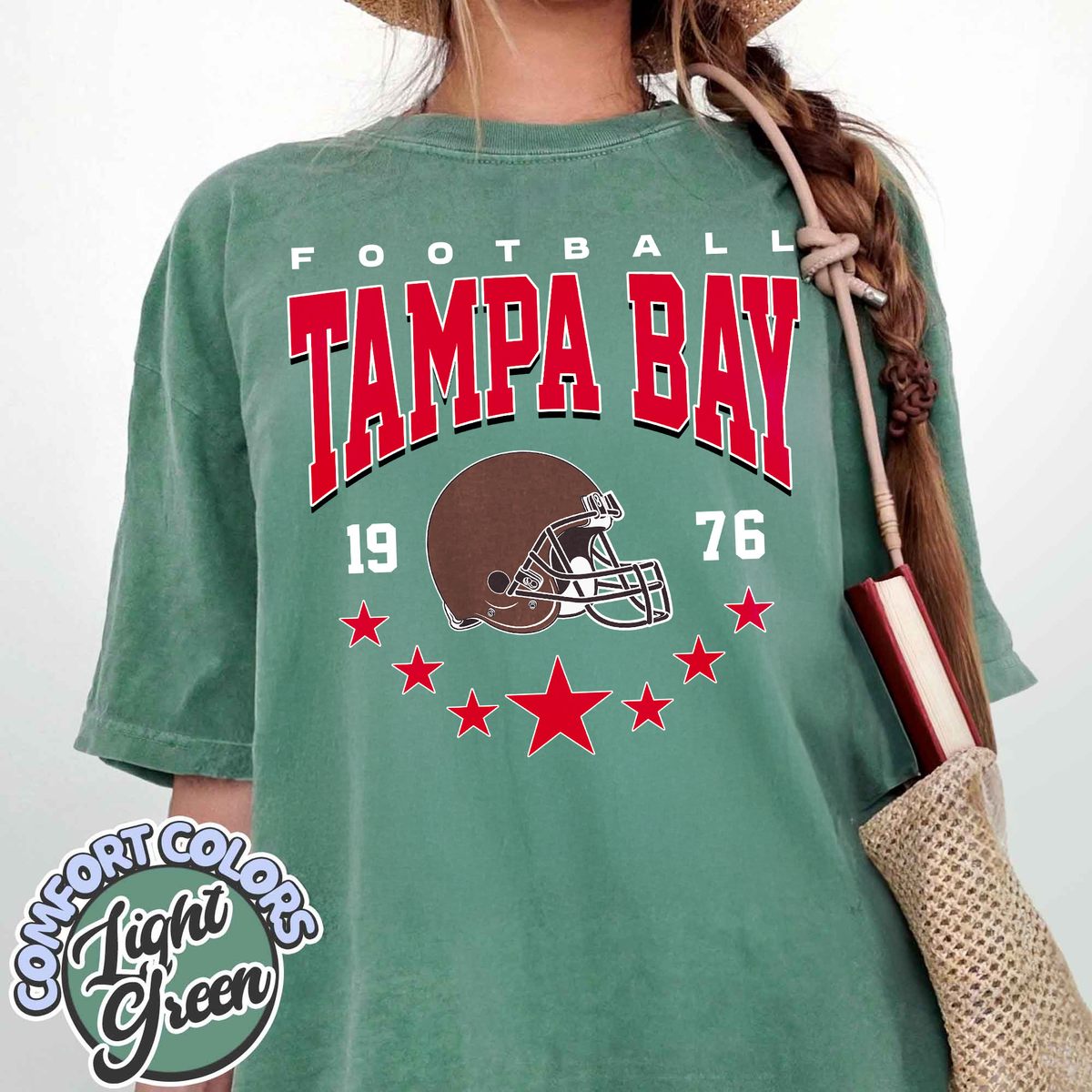 Unisex Tampa Bay football vintage t-shirt for men and women