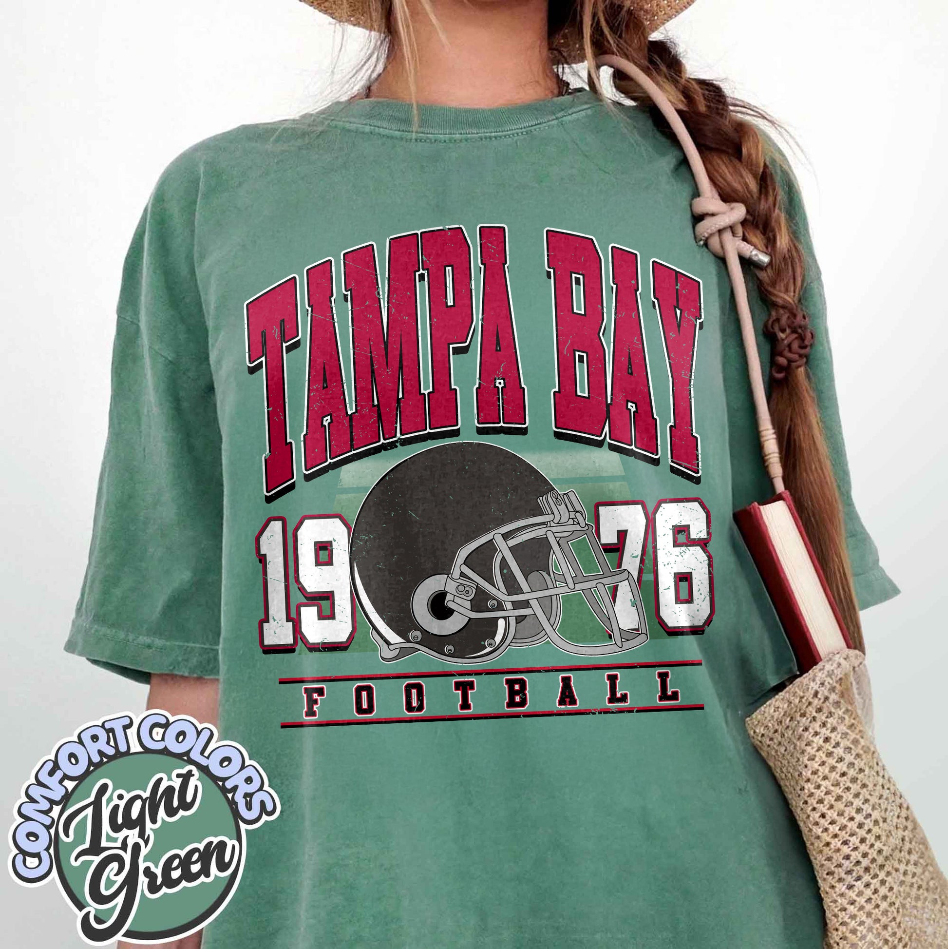 Unisex Tampa Bay football vintage t-shirt for men and women