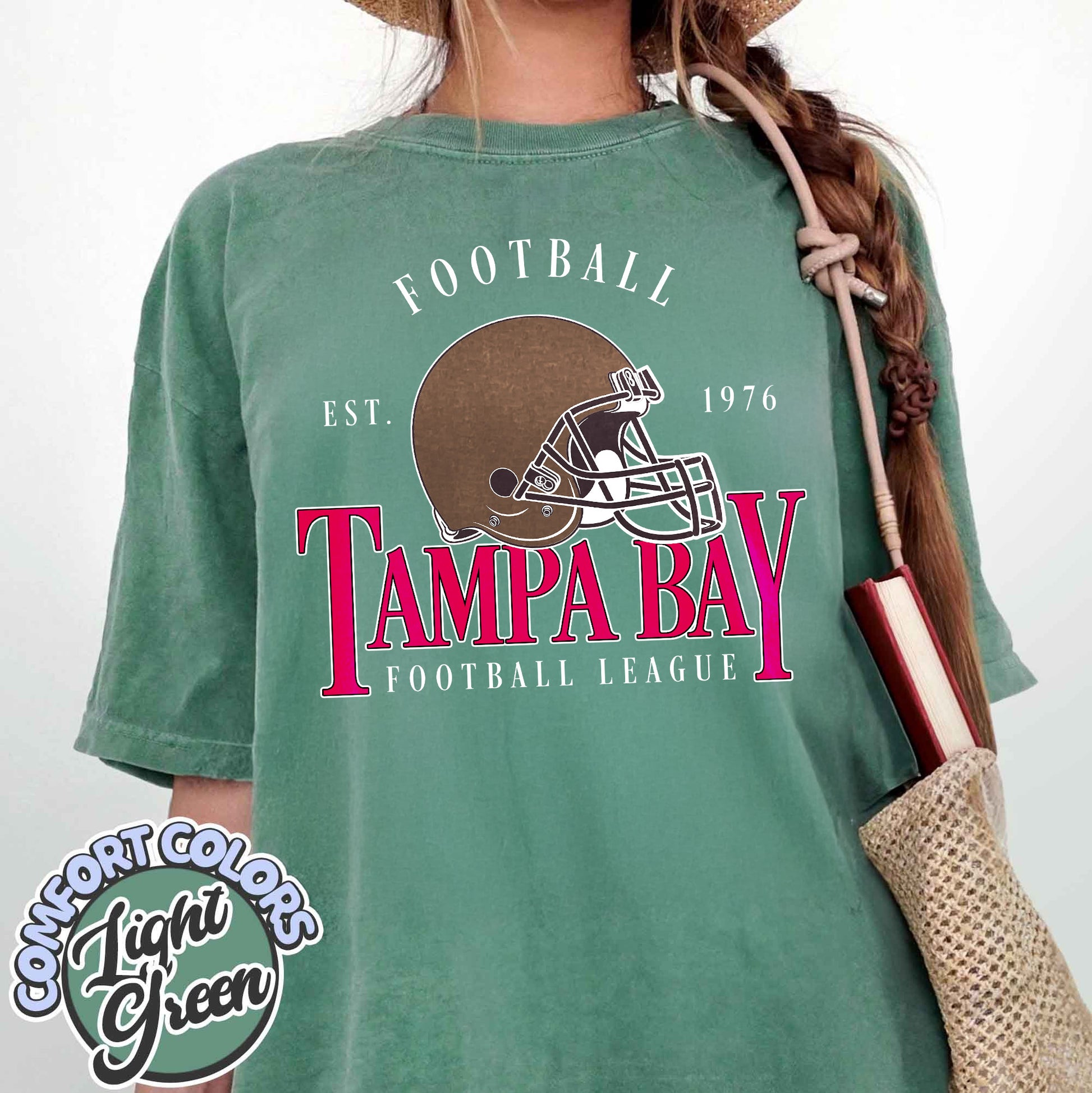 Unisex Tampa Bay football vintage t-shirt for men and women