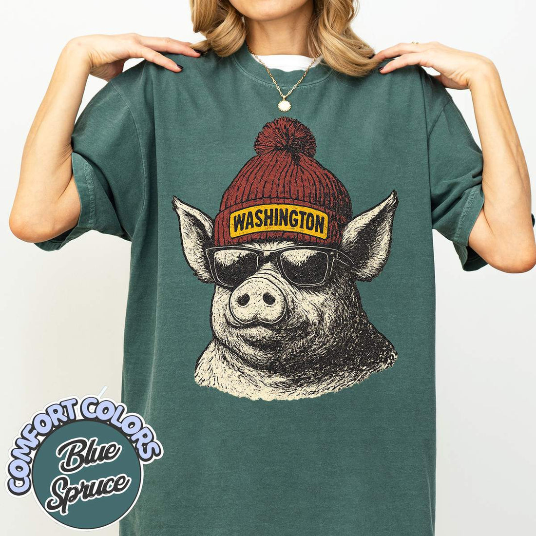 Unisex Washington football vintage t-shirt for men and women
