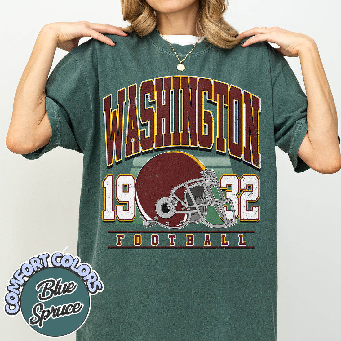 Unisex Washington football vintage t-shirt for men and women